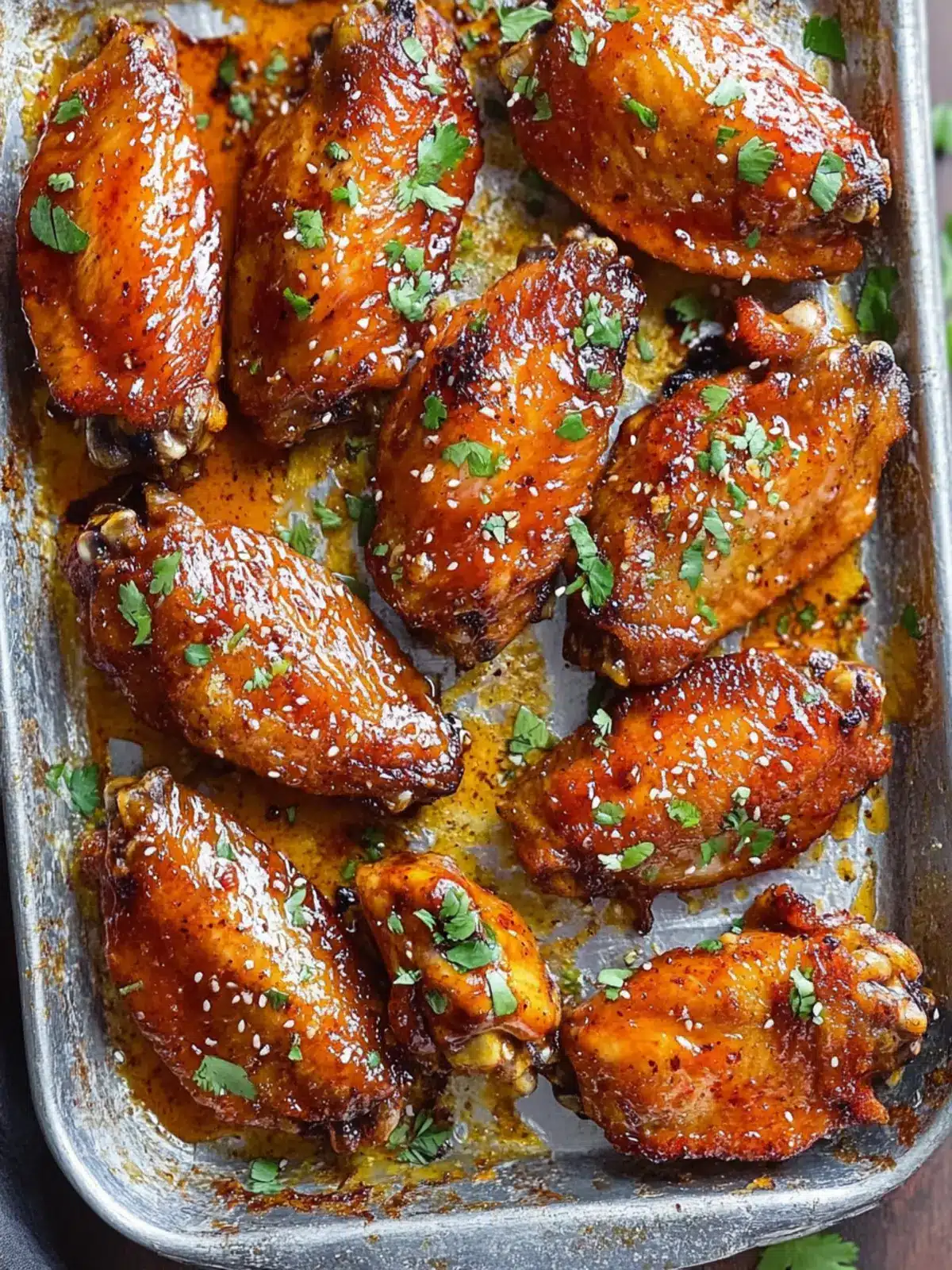 Sweet Chili Wings: Irresistibly Crispy and Flavor-Packed! 4 Sweet Chili Wings