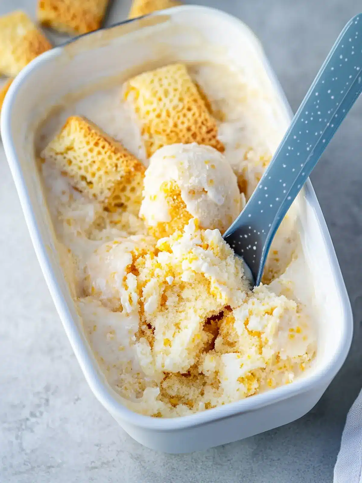 Delicious Easy No-Churn Cornbread Ice Cream You ll Love 2 Easy No-Churn Cornbread Ice Cream