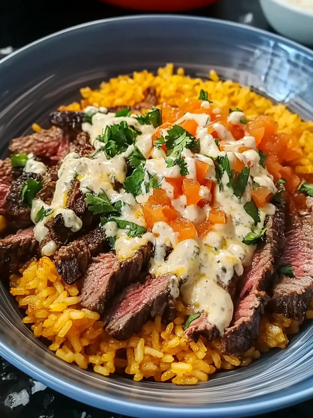 Steak & Queso Rice Bowl That Will Wow Your Taste Buds! 3 Steak & Queso Rice