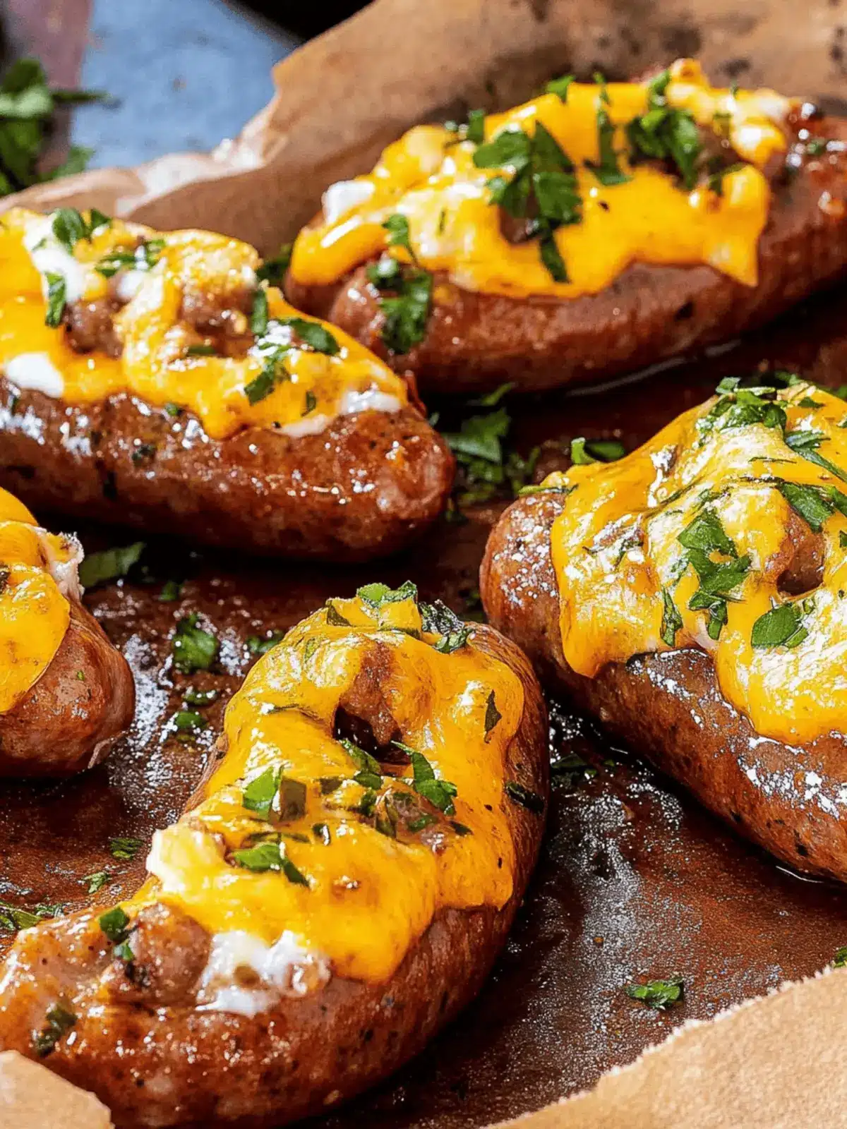 The Original Sausage Popper Boats: Smoky, Cheesy Perfection 2 The Original Sausage Popper Boats