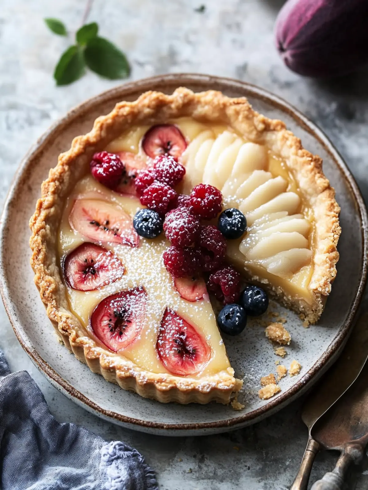Guava-Coconut Frangipane Tart for a Tropical Dessert Bliss 3 Guava-Coconut Frangipane Tart