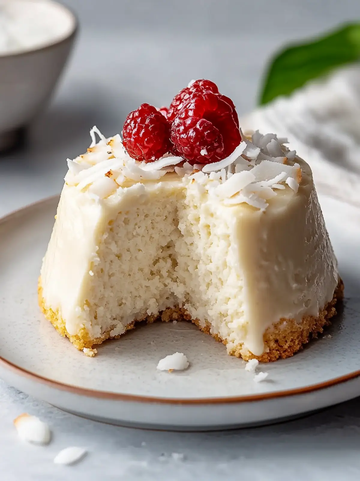 Whip Up Vanilla Coconut Cottage Cheese Cake Made Fast Today! 3 Vanilla Coconut Cottage Cheese Cake Made Fast