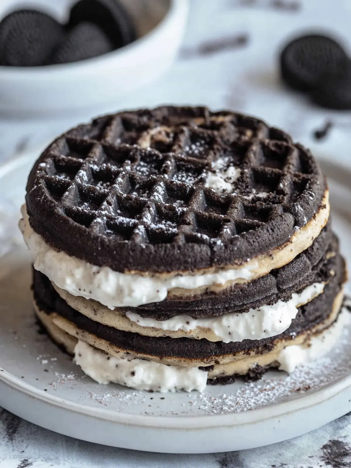Keto Oreo Chaffles: Your Guilt-Free Sweet Craving Fix 4 Keto Oreo Chaffles