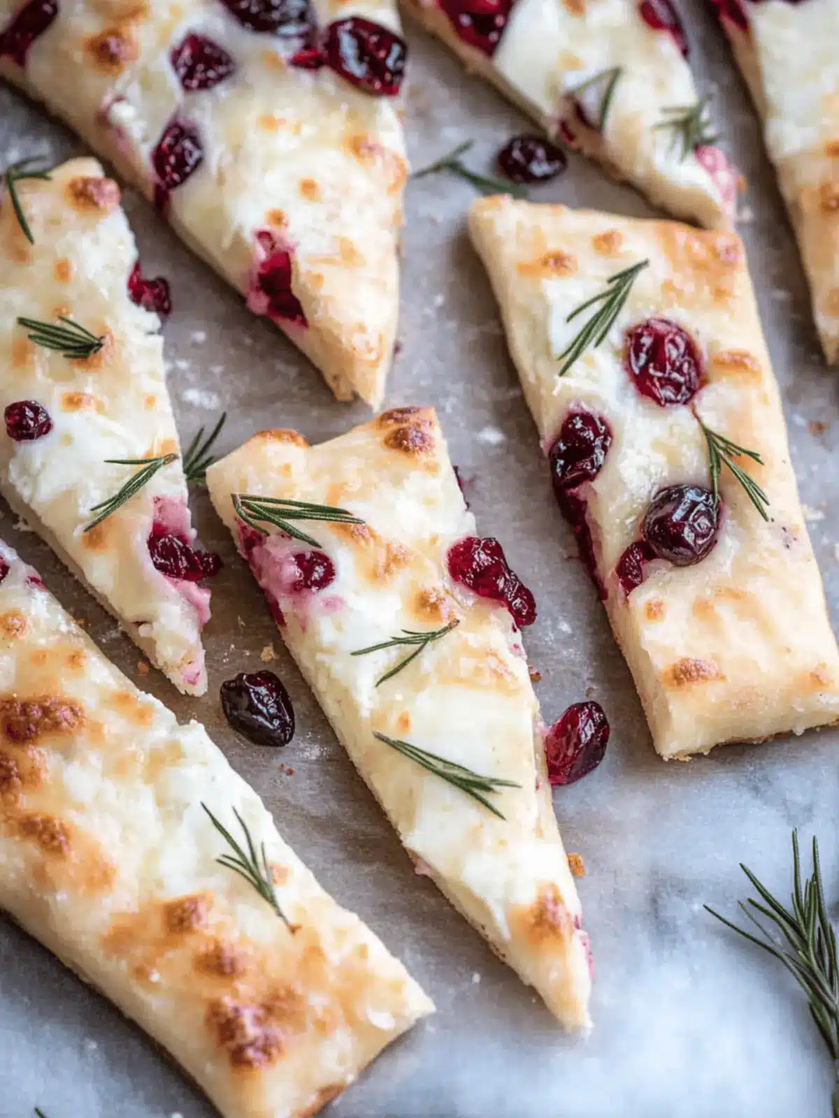 Quick + Creamy Cranberry Brie Flatbread: Easy Gourmet Delight 3 Quick + Creamy Cranberry Brie Flatbread