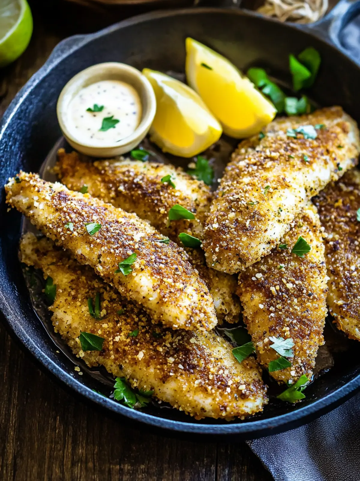 Parmesan Crusted Tilapia for a Perfectly Crispy Dinner 3 Parmesan Crusted Tilapia