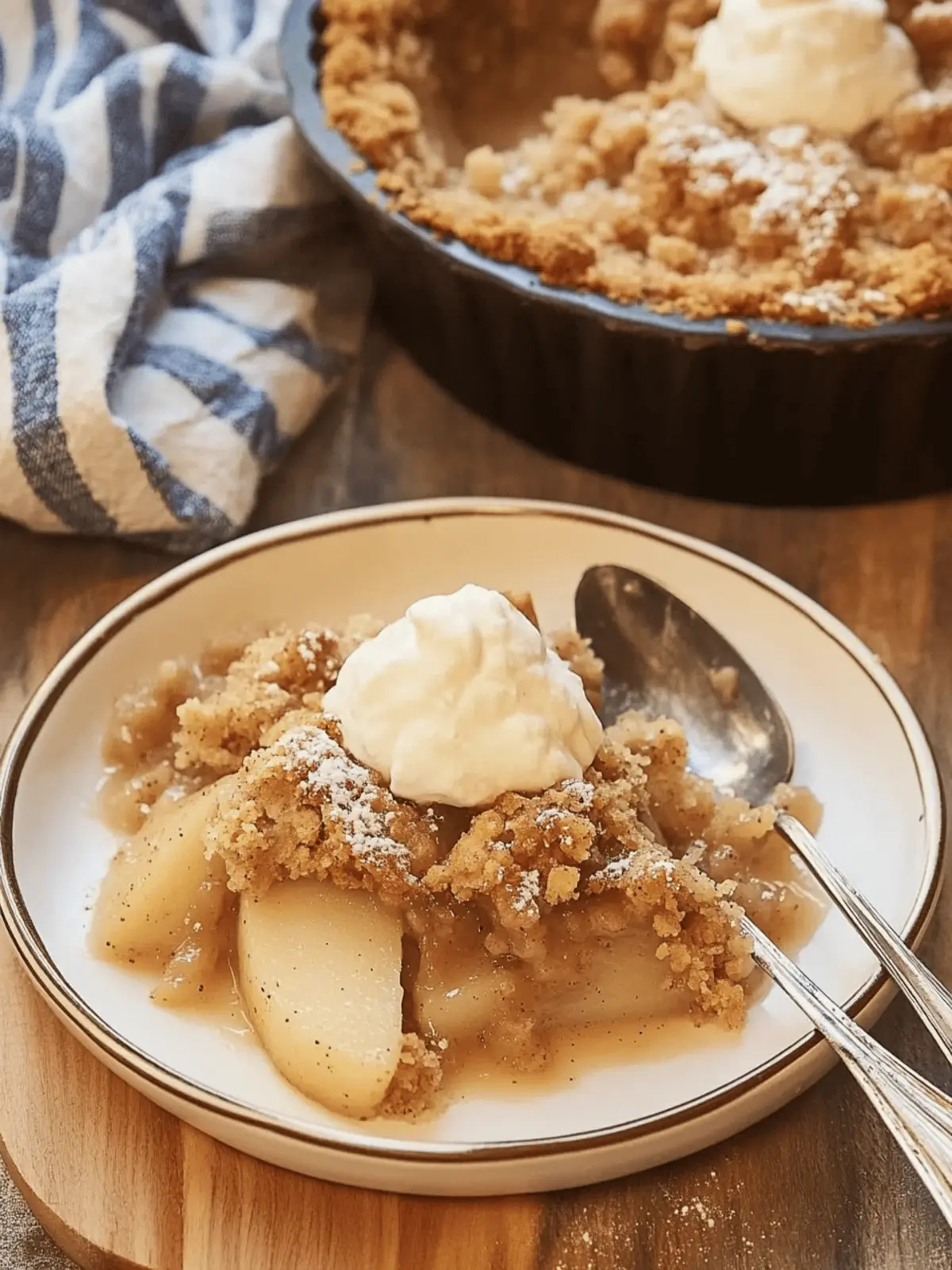 Cozy Up with Autumn Spice Pear Cobbler Bliss 4 Autumn Spice Pear Cobbler