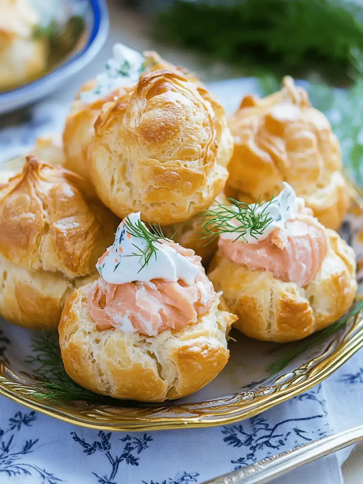 Elegant Easy Smoked Salmon Cream Puffs for Effortless Entertaining 2 Easy Smoked Salmon Cream Puffs