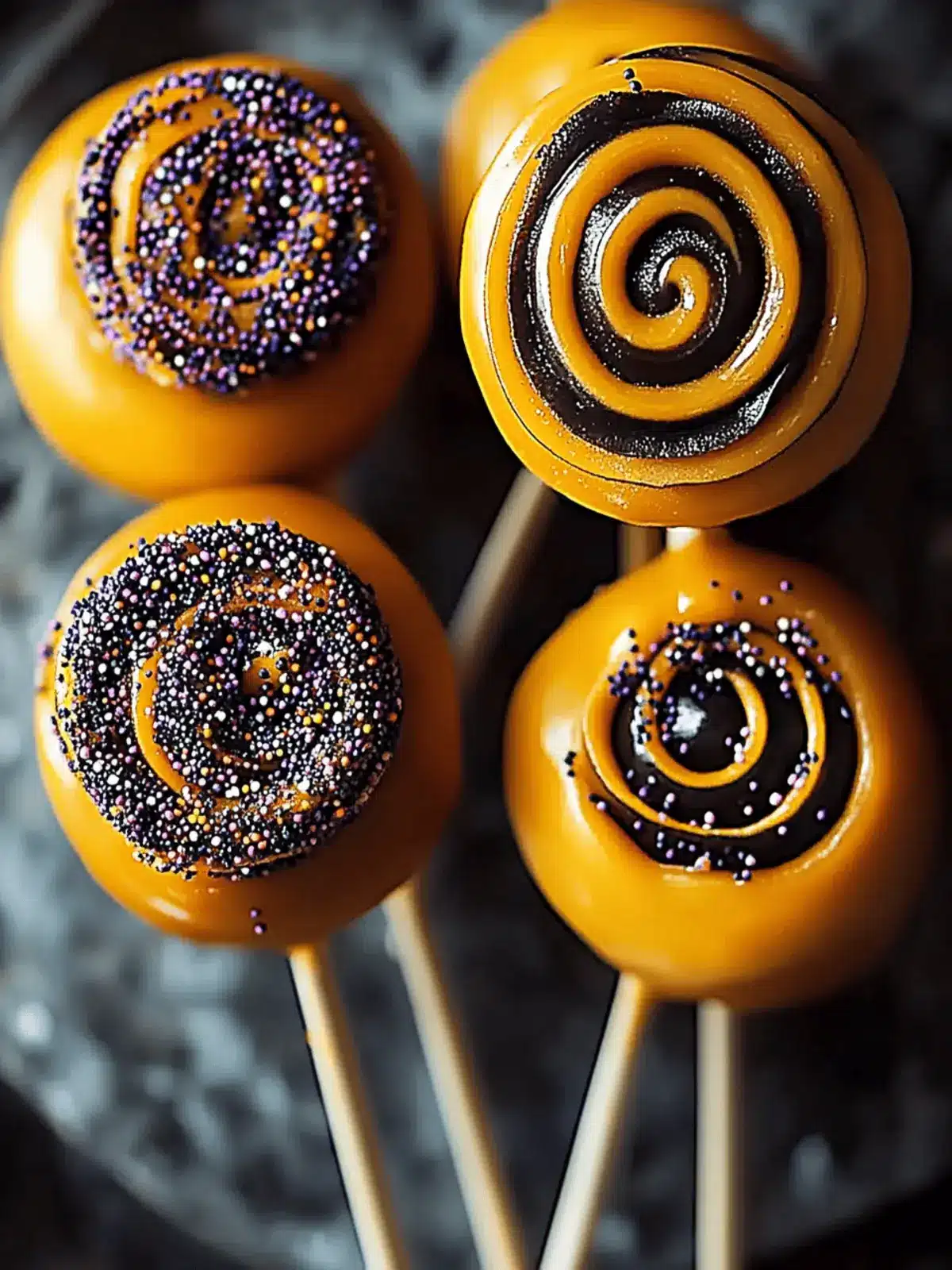 Brioche Swirl Halloween Cake Pops That's Spooktacularly Fun 4 Brioche Swirl Halloween Cake Pops