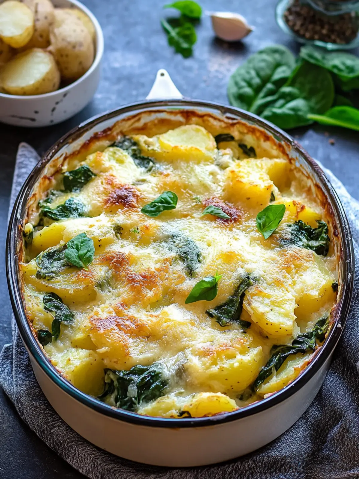 Savory Spinach Potato Casserole That Everyone Will Love 4 Spinach Potato Casserole