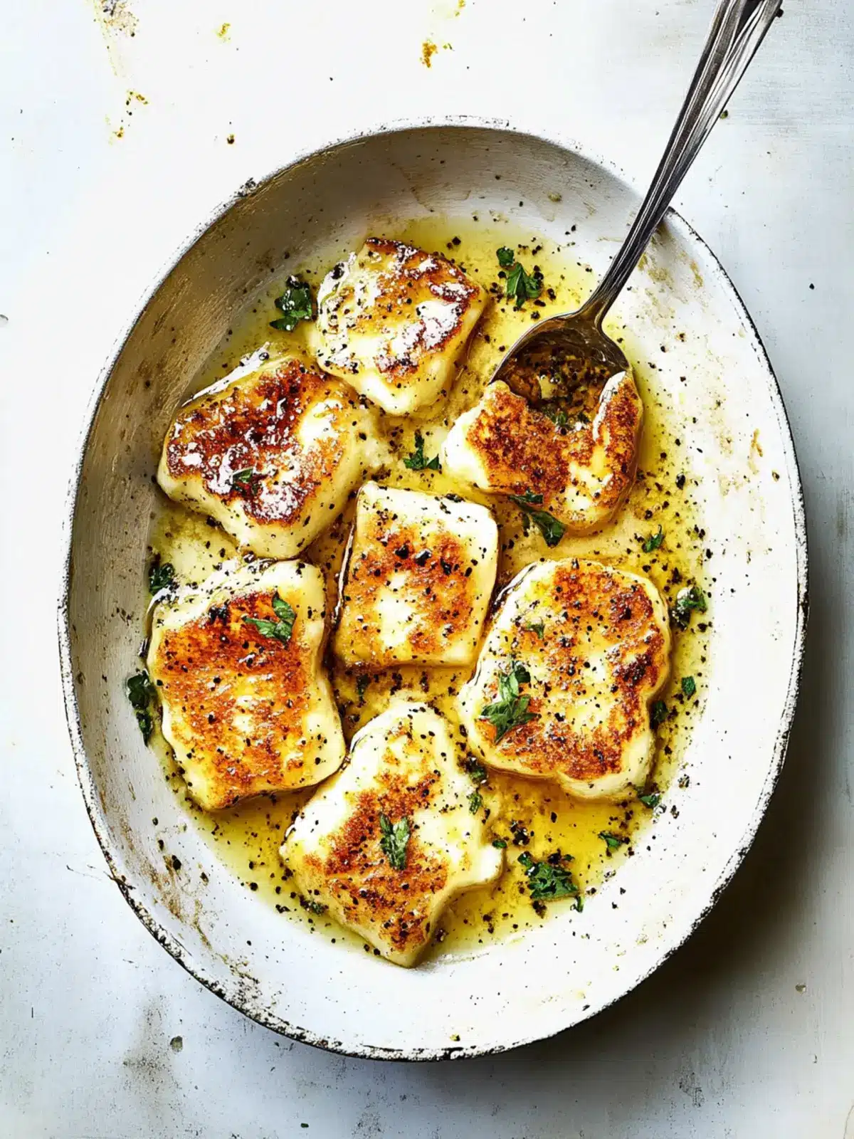 Pan-Fried Halloumi with Peppered Honey: A Sweet Savory Treat 2 Pan-Fried Halloumi with Peppered Honey