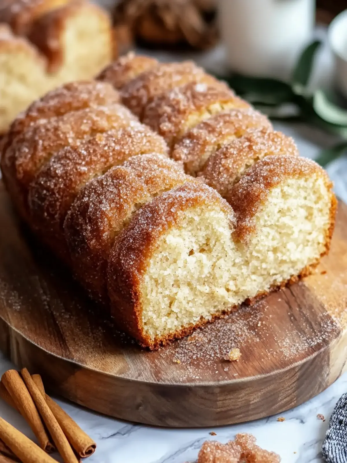 Cozy Cinnamon Sugar Donut Bread: Your New Favorite Bake 2 Cozy Cinnamon Sugar Donut Bread
