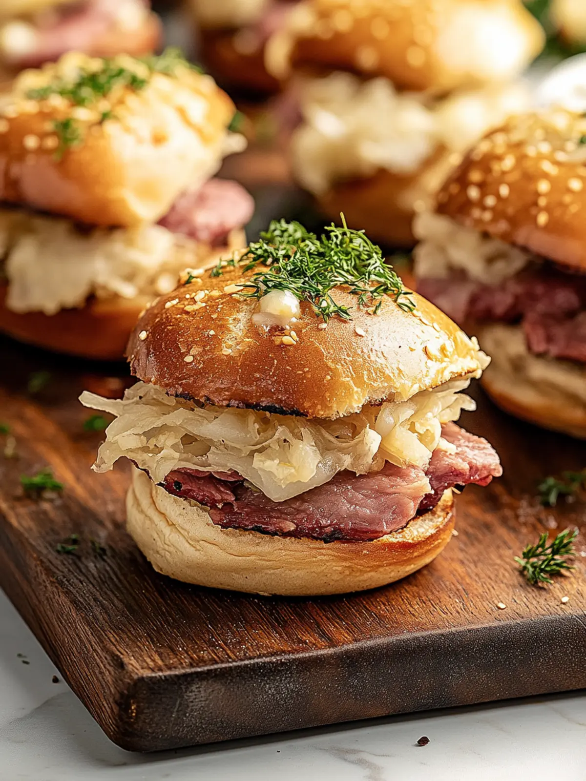 Irresistible Reuben Sliders That Elevate Game Day Feasts 3 Reuben Sliders
