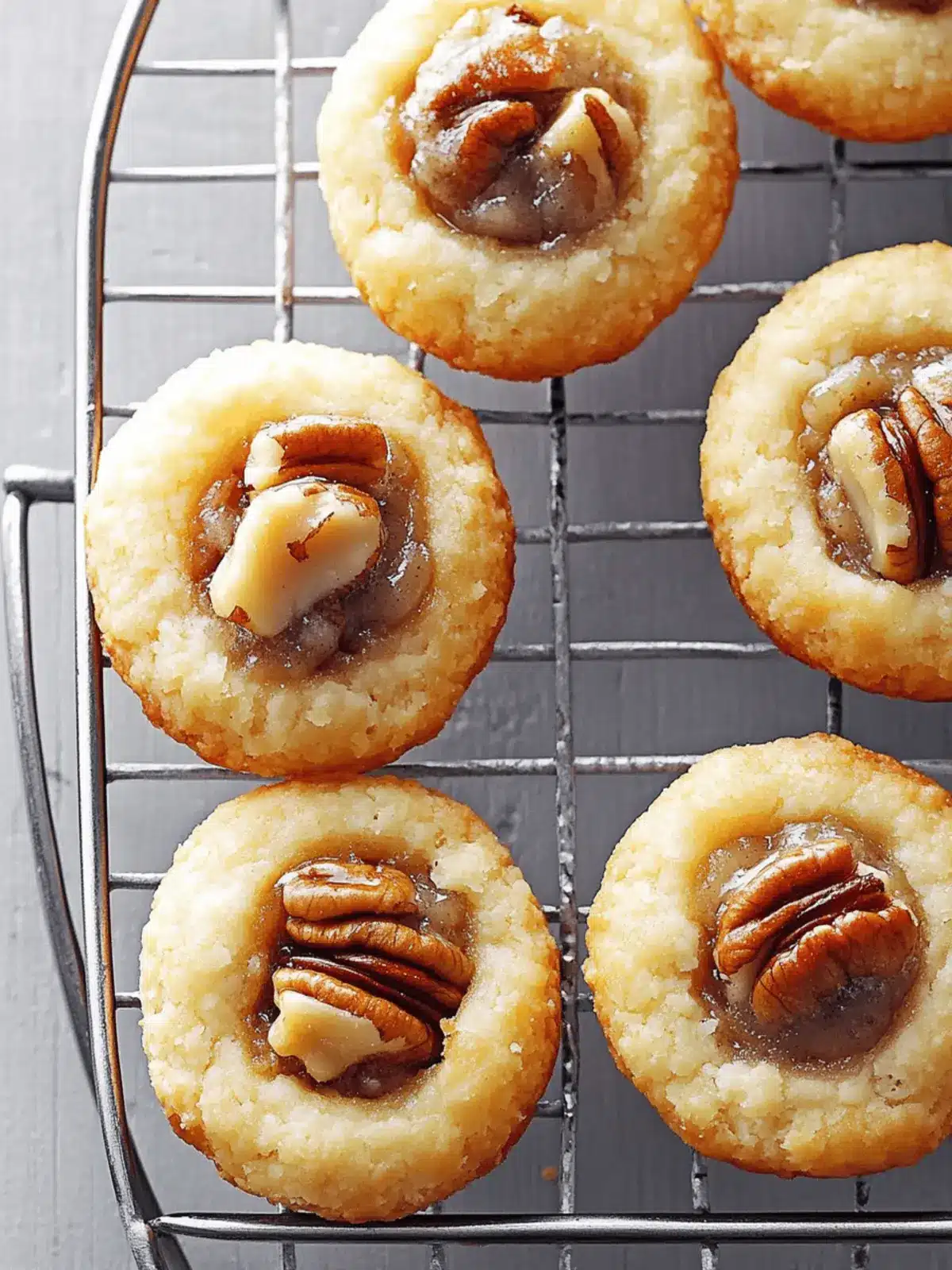 Pecan Pie Thumbprints: Irresistible Cookies You'll Love 3 Pecan Pie Thumbprints