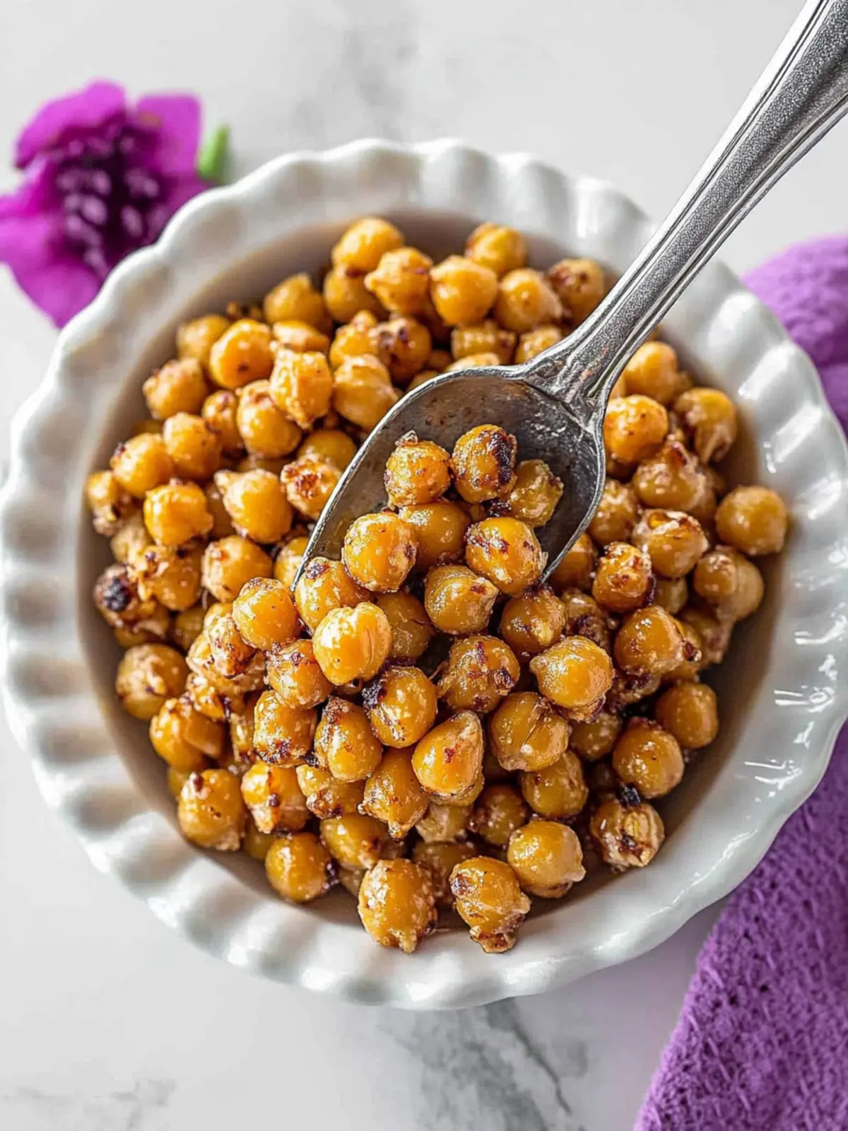 Crispy Mediterranean Roasted Chickpeas for Healthy Snacking 3 Mediterranean Roasted Chickpeas
