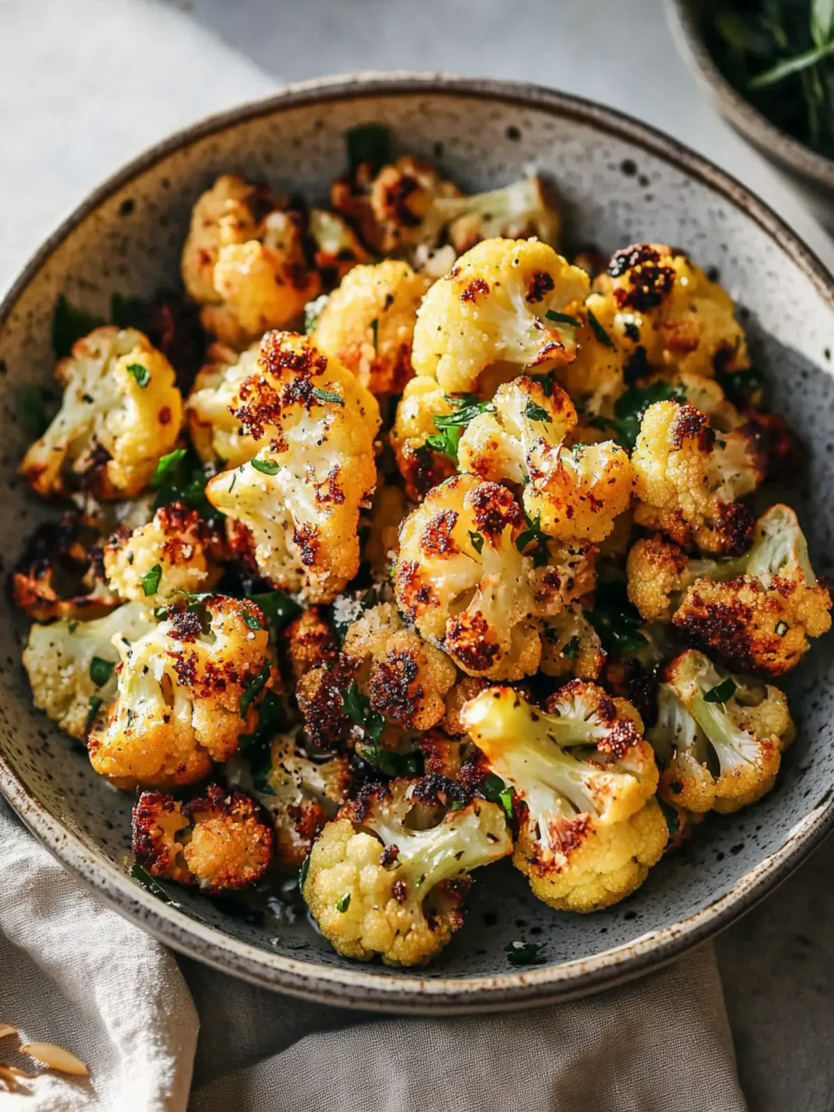 Garlic-Parmesan Roasted Cauliflower: Your New Favorite Side Dish 4 Garlic-Parmesan Roasted Cauliflower