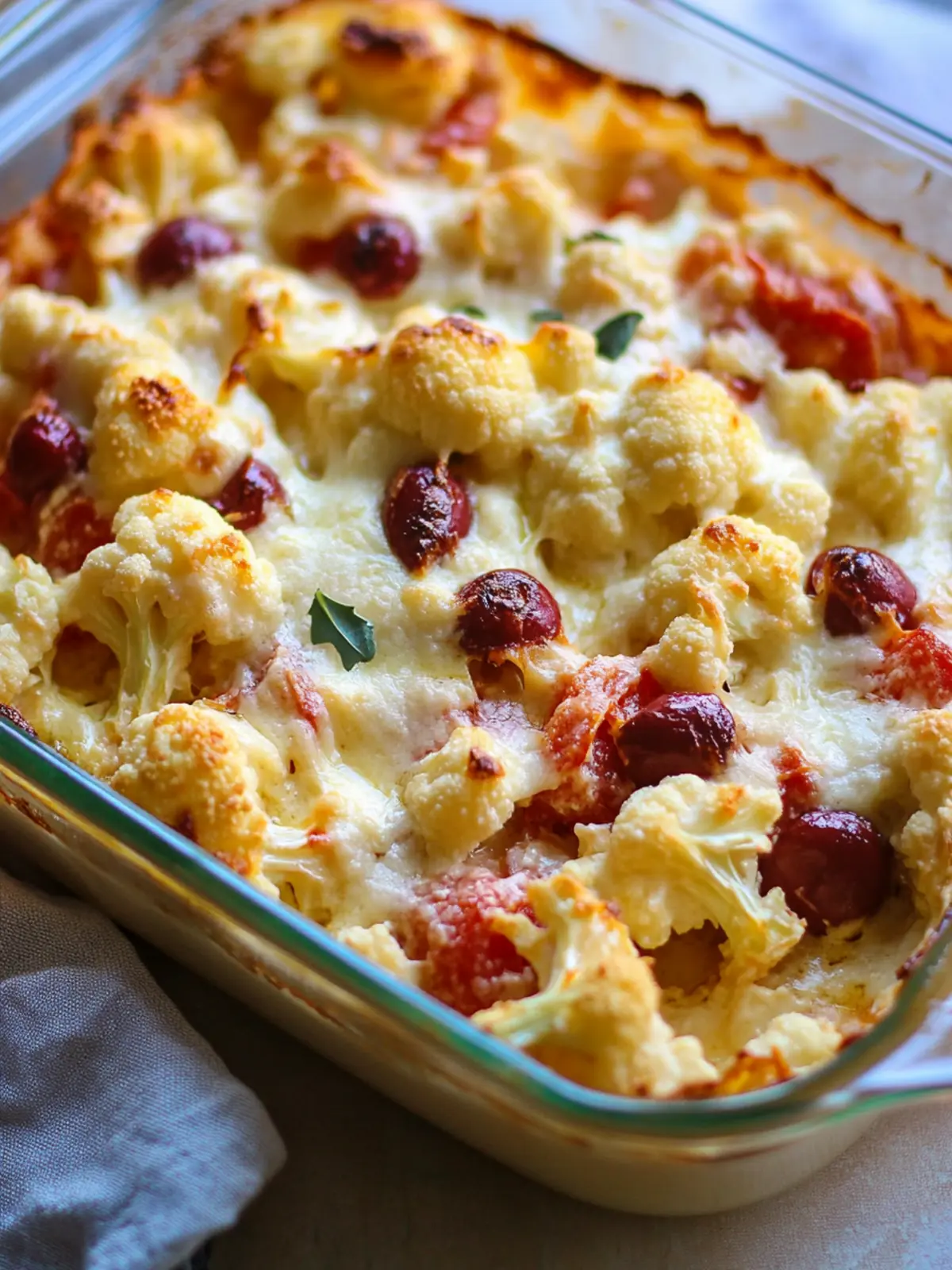 Savory Greek Cauliflower Bake Bursting with Flavor 4 Greek Cauliflower Bake