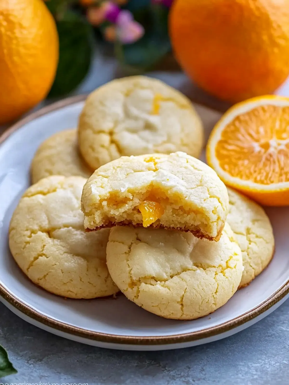 Deliciously Easy Orange Cookies for a Citrus Bliss Treat 2 Orange Cookies