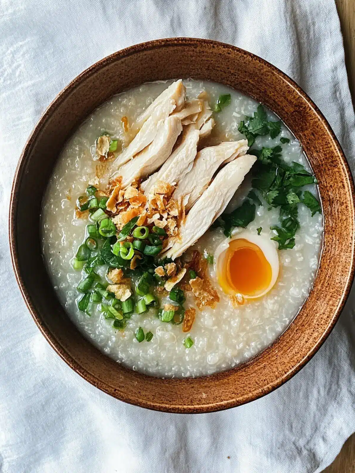 Comforting Cháo Gà (Chicken Congee) for Cozy Days 4 Cháo Gà (Chicken Congee)