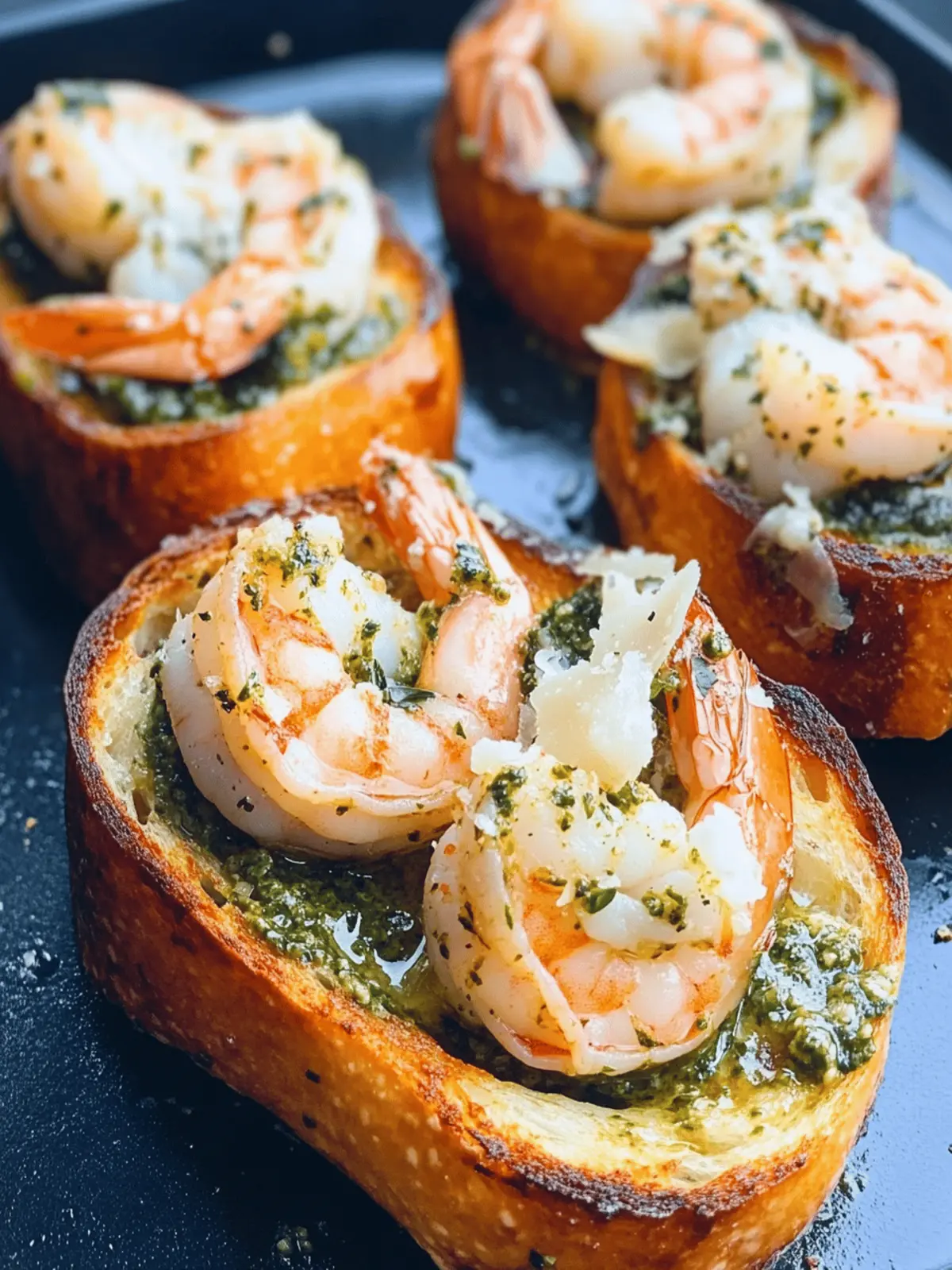 Blackstone Parmesan Pesto Shrimp Toast You ll Crave Again and Again 4 Blackstone Parmesan Pesto Shrimp Toast