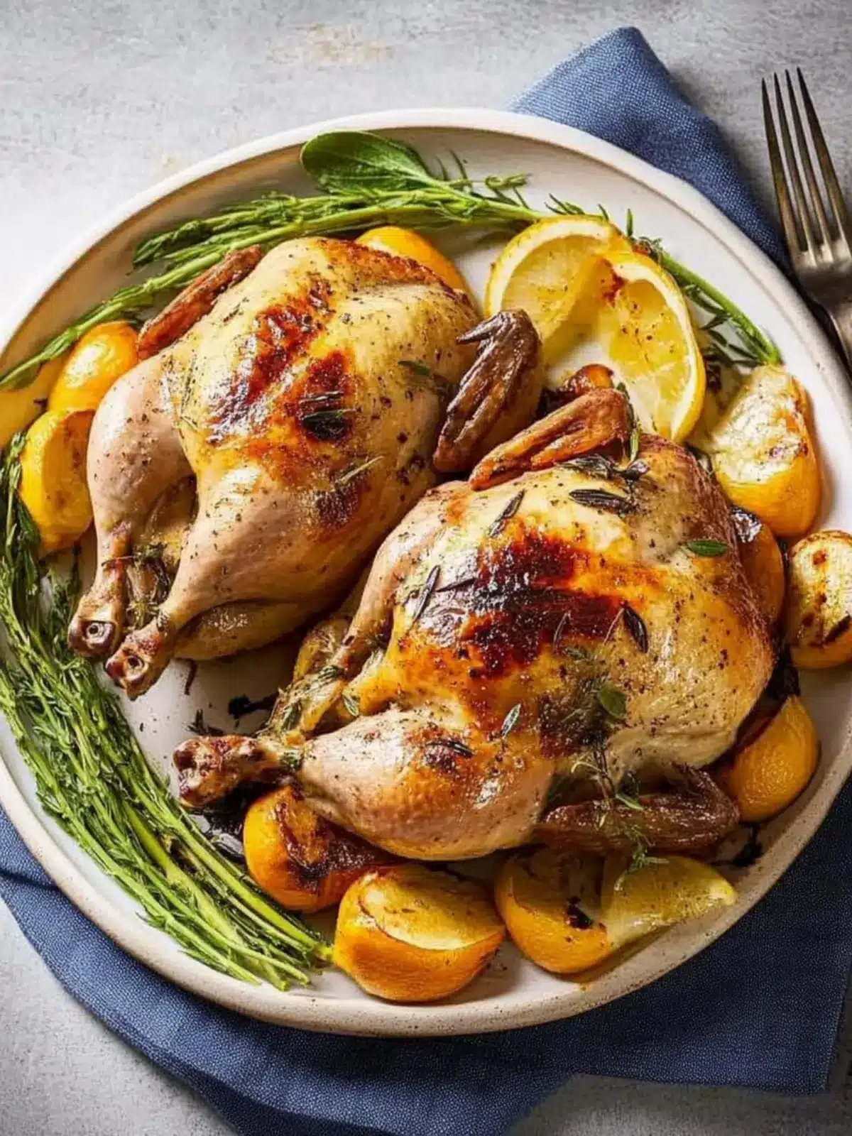 Delicious Roasted Cornish Game Hen with Savory Sage Twist 3 Roasted Cornish Game Hen