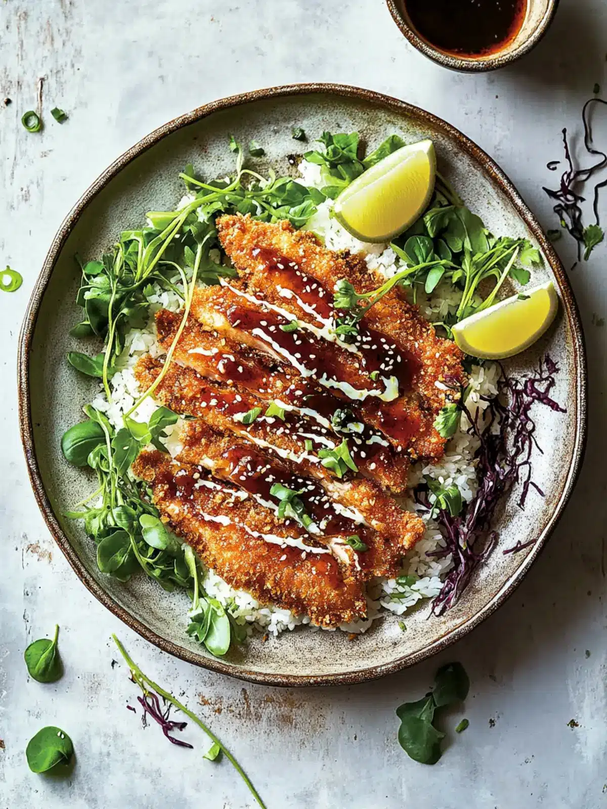 Flavor-Packed Wasabi & Sesame Chicken Schnitzel Katsu Delight 2 Wasabi & Sesame Chicken Schnitzel (Katsu)