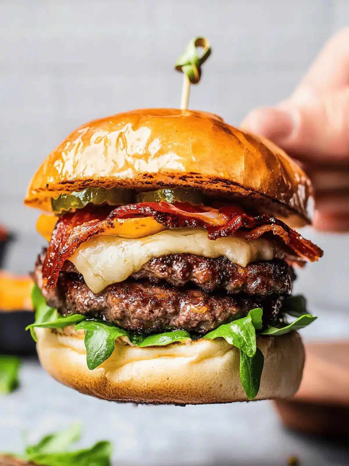 Irresistible California Burger with Sweet Bacon Jam Delight 2 California Burger