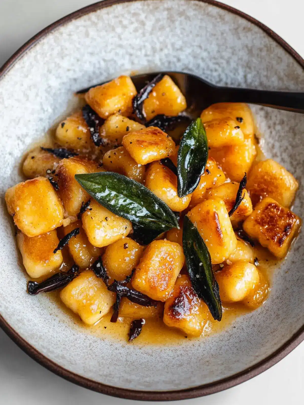 Crisp Gnocchi and Roast Pumpkin in Brown Butter Bliss 3 Crisp Gnocchi and Roast Pumpkin in Brown Butter