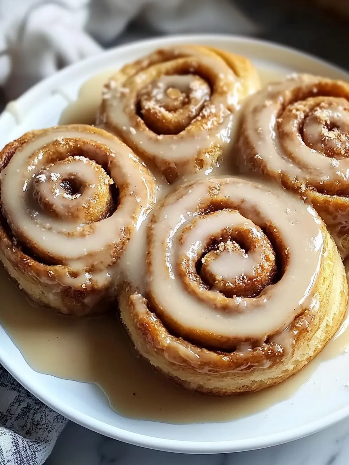 Homemade Biscoff Cookie Butter Cinnamon Rolls with Creamy Glaze 4 Homemade Biscoff Cookie Butter Cinnamon Rolls with Rich Creamy Glaze
