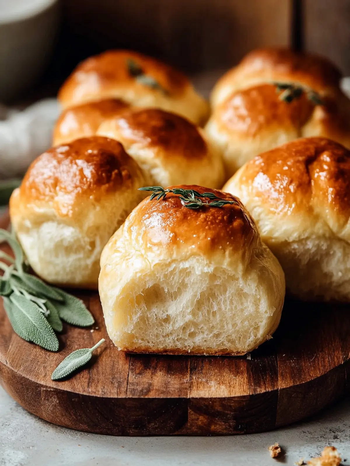 Sage Brown Butter Dinner Rolls That Melt in Your Mouth 2 Sage Brown Butter Dinner Rolls