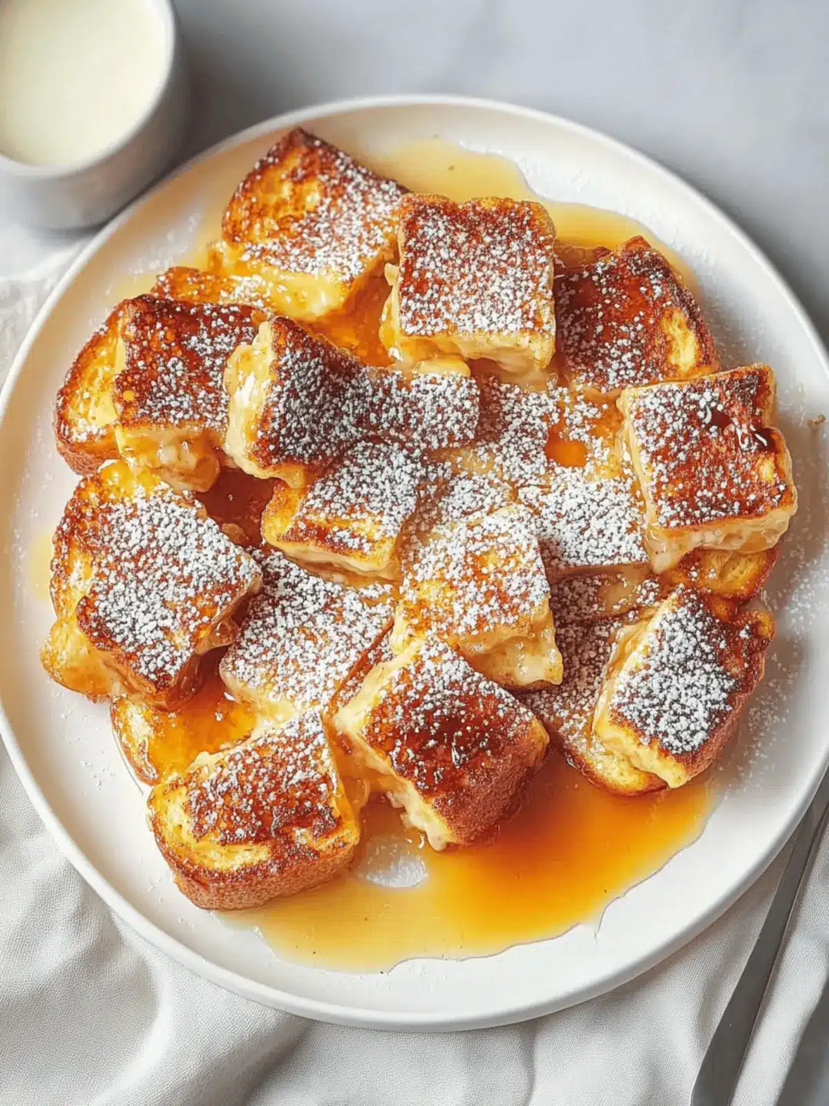 Decadent Creme Brûlée French Toast with Salted Caramel Magic 4 Creme Brûlée French Toast with Salted Caramel