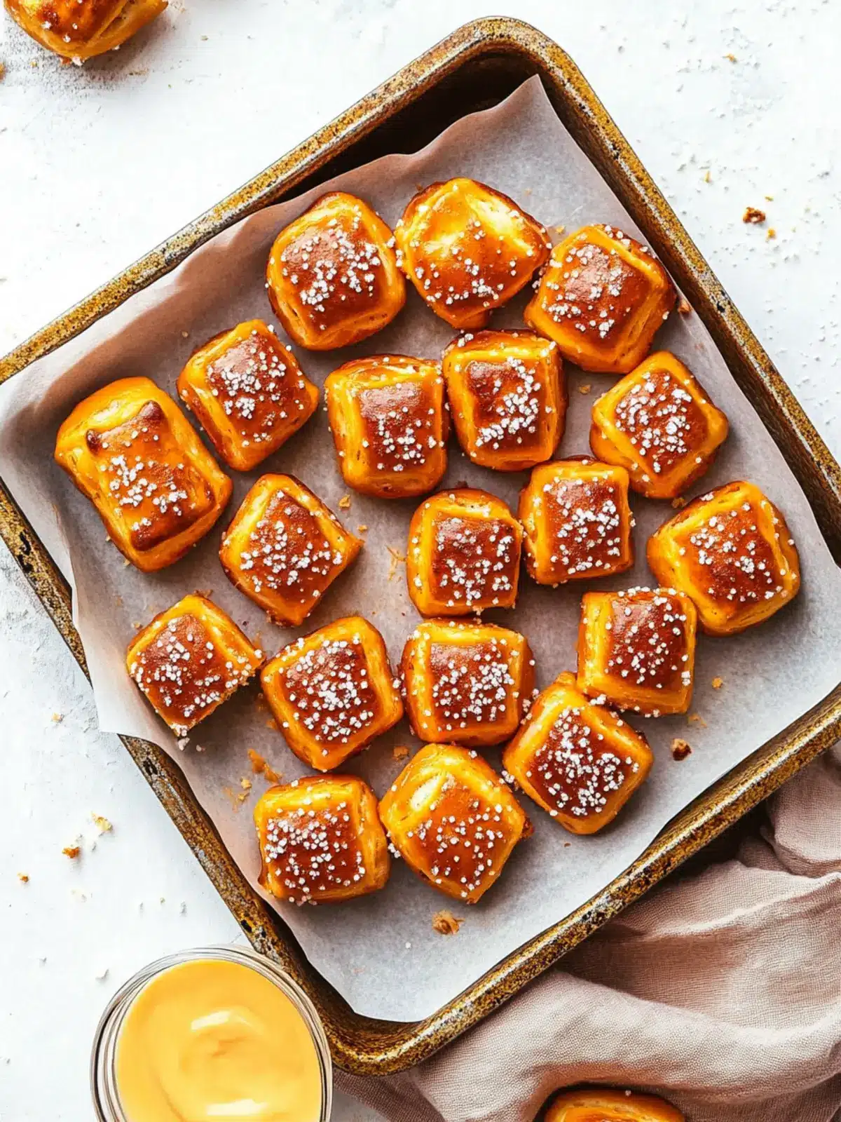 Melt-in-Your-Mouth Buttery Soft Pretzel Bites Recipe 4 Buttery Soft Pretzel Bites