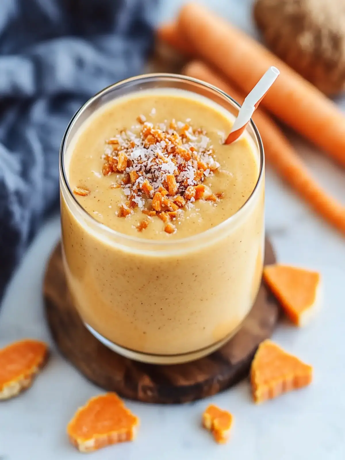 Revitalize Your Morning with a Juicy Carrot Cake Smoothie 2 Juicy Carrot Cake Smoothie