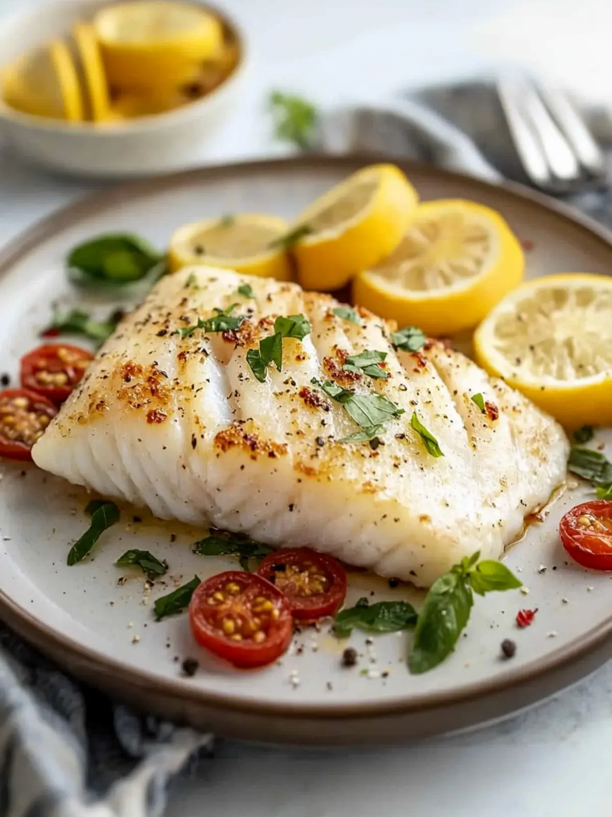 Savory Easy Baked Cod with Flavorful Lemon Twist 4 Easy Baked Cod