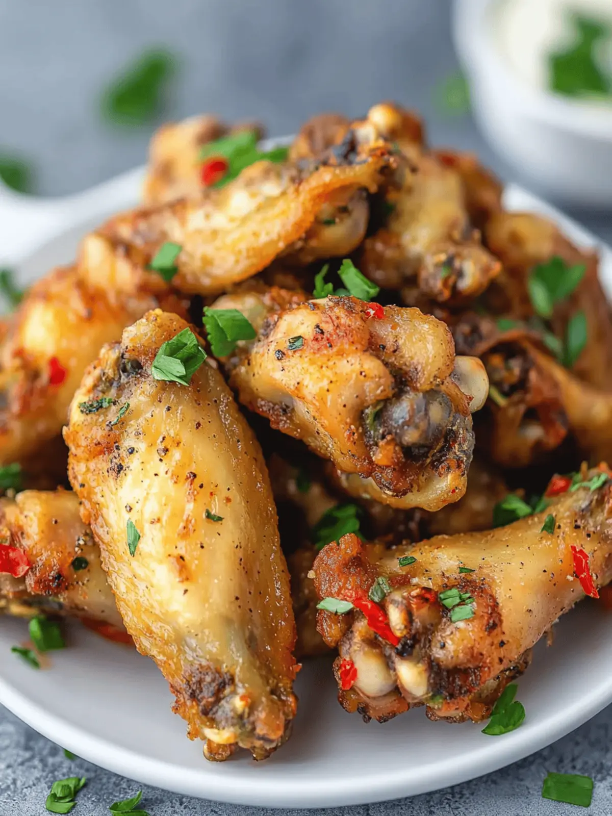 Crispy Salt and Pepper Chicken Wings for Your Next Gathering 4 Salt and Pepper Chicken Wings