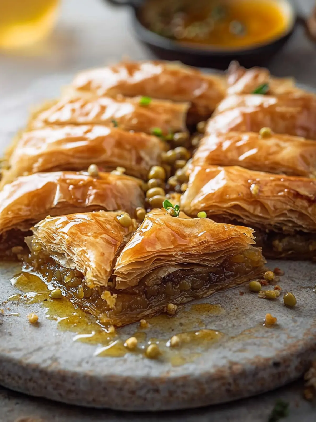 Easy Baklava with Walnuts and Pistachios for Sweet Moments 2 Easy Baklava