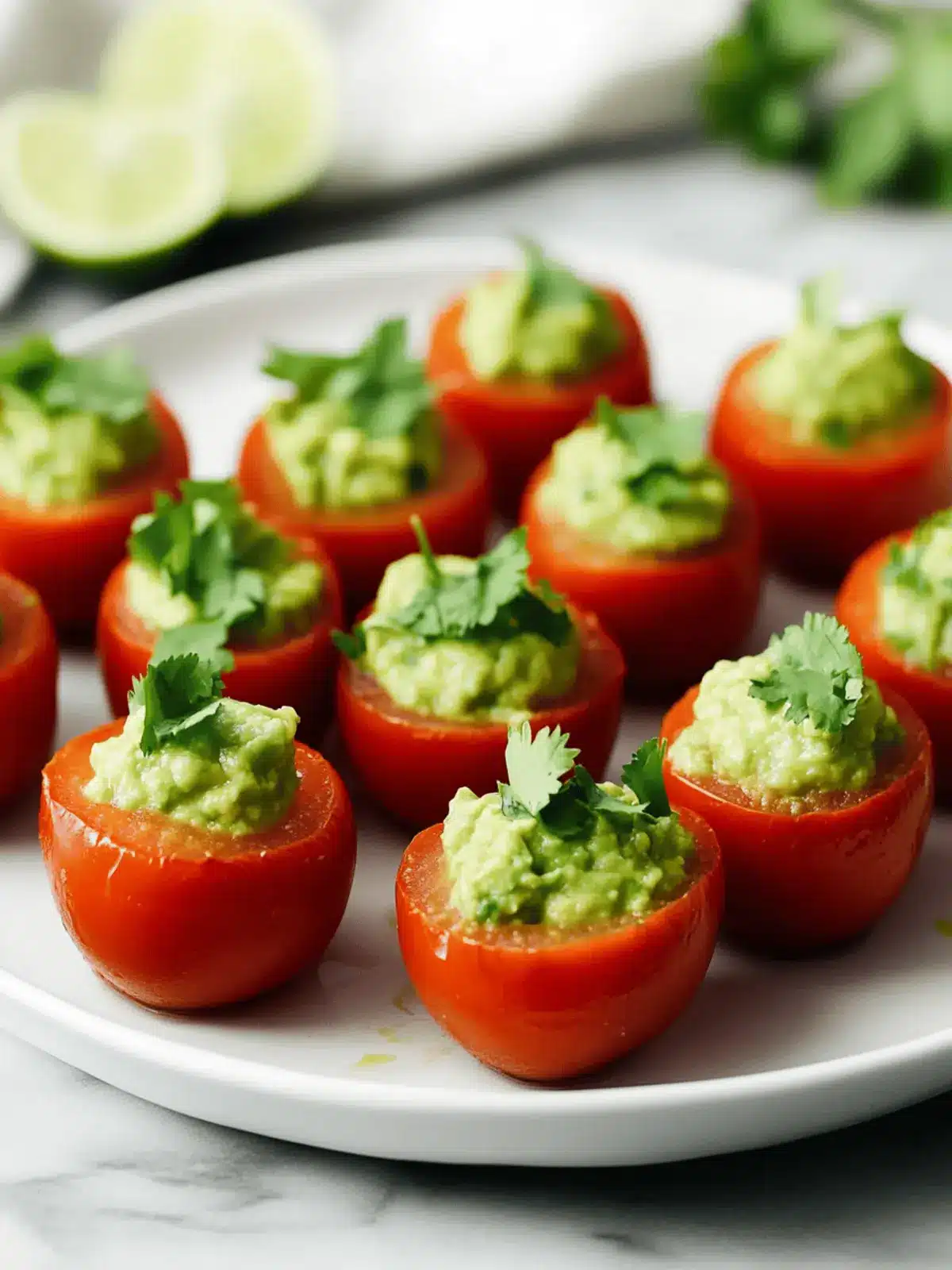 Guacamole Stuffed Tomatoes That Will Wow Your Guests 3 Guacamole Stuffed Tomatoes