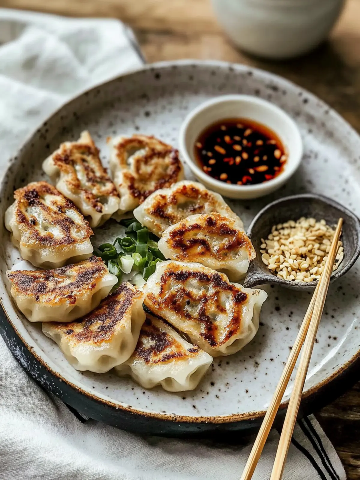 Delicious Smash Gyoza: Crispy Japanese Tacos You'll Love 4 Smash Gyoza