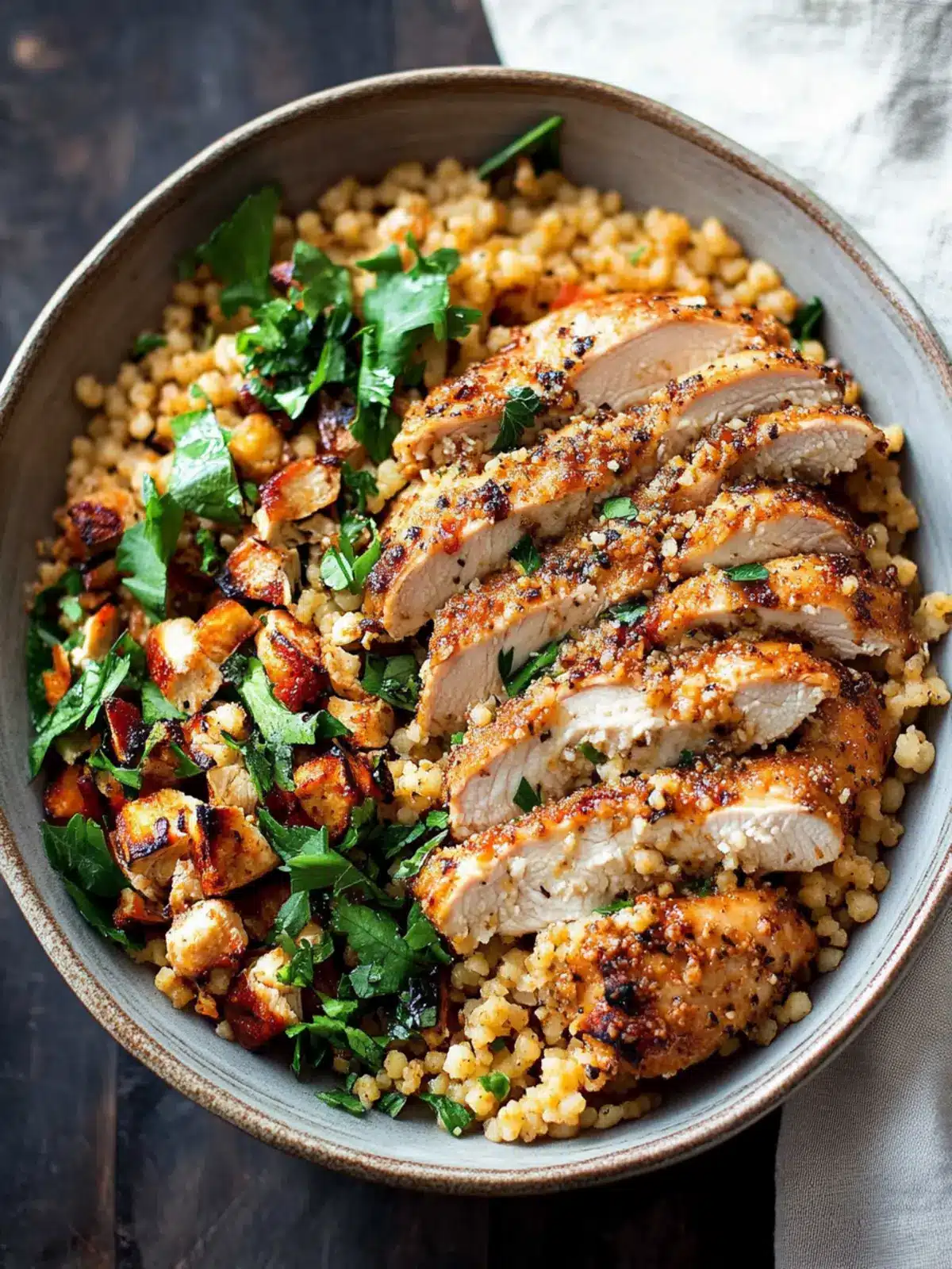 Irresistible Baked Parmesan Chicken and Couscous Delight 2 Baked Parmesan Chicken and Couscous