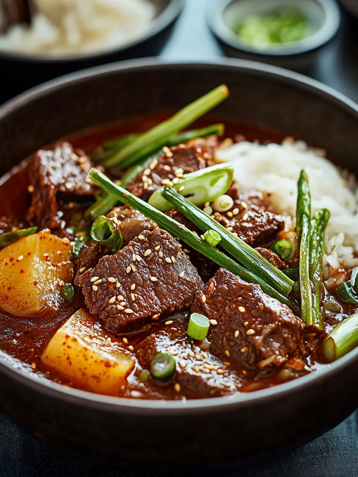 Savor Korean Beef Stew with Gochujang for Ultimate Comfort 4 Korean Beef Stew with Gochujang
