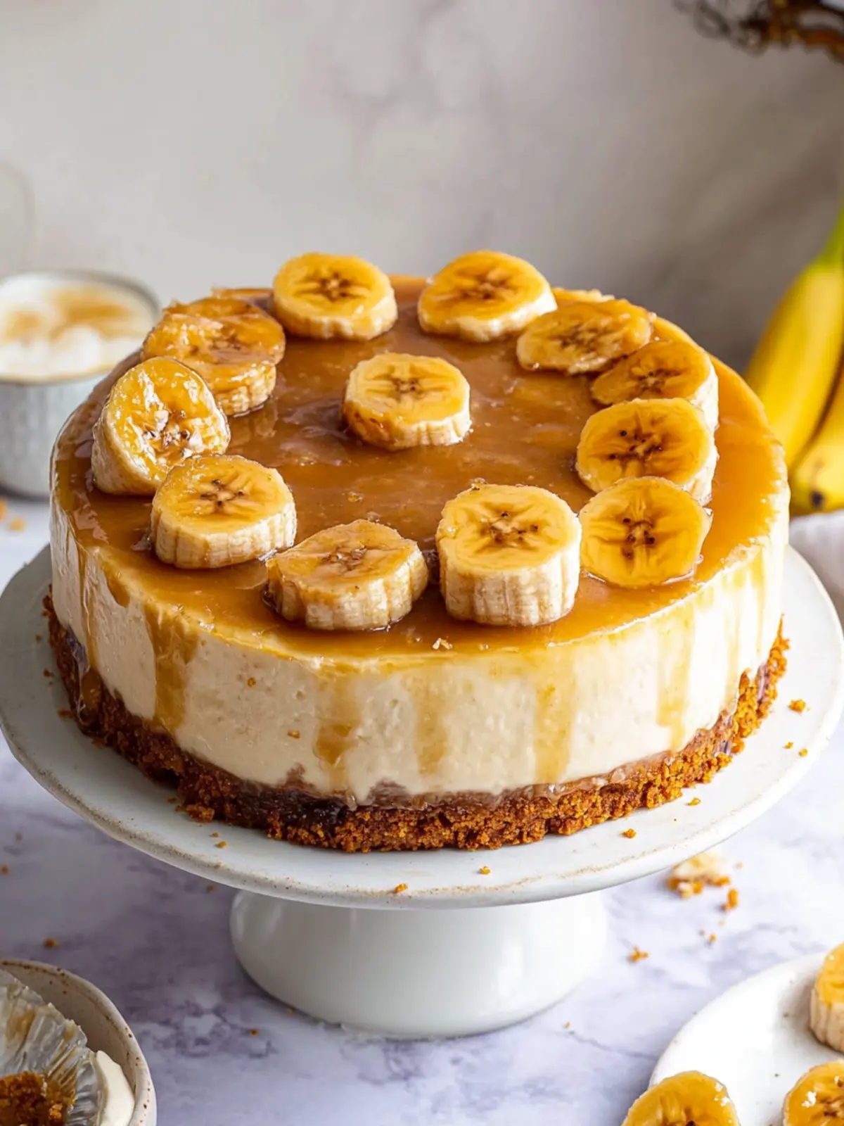 Irresistible Best Bananas Foster Cheesecake You ll Adore 3 BEST Bananas Foster Cheesecake