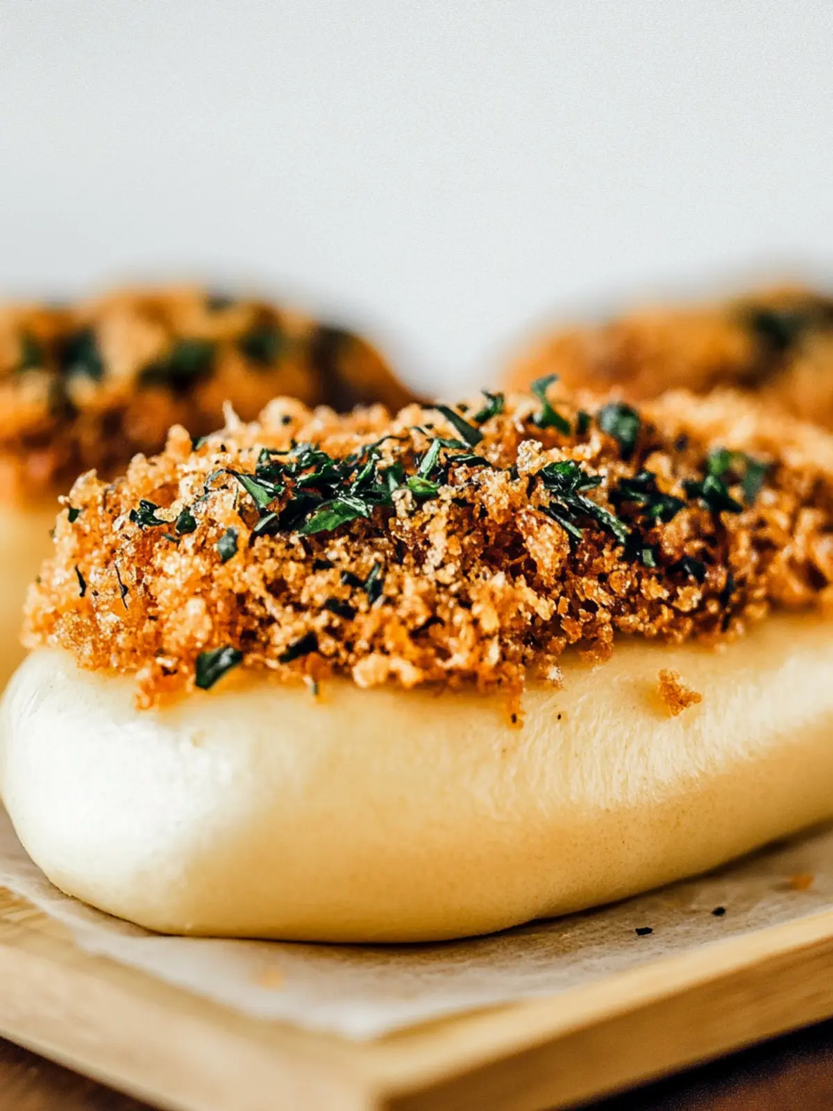 Pork Floss Furikake Buns: A Homemade Delight to Savor 4 Pork Floss (Rousong) Furikake Buns