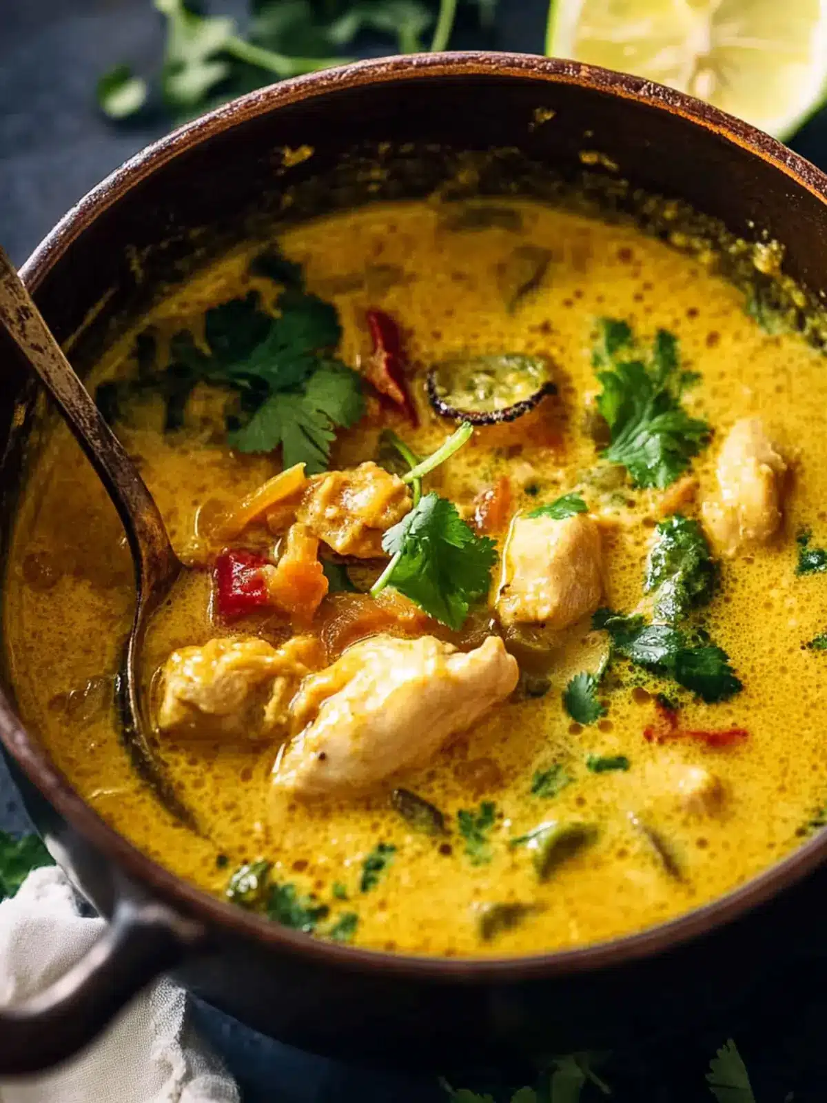 Golden Coconut Chicken Curry Quick, Flavorful Comfort Meal 4 Golden Coconut Chicken Curry