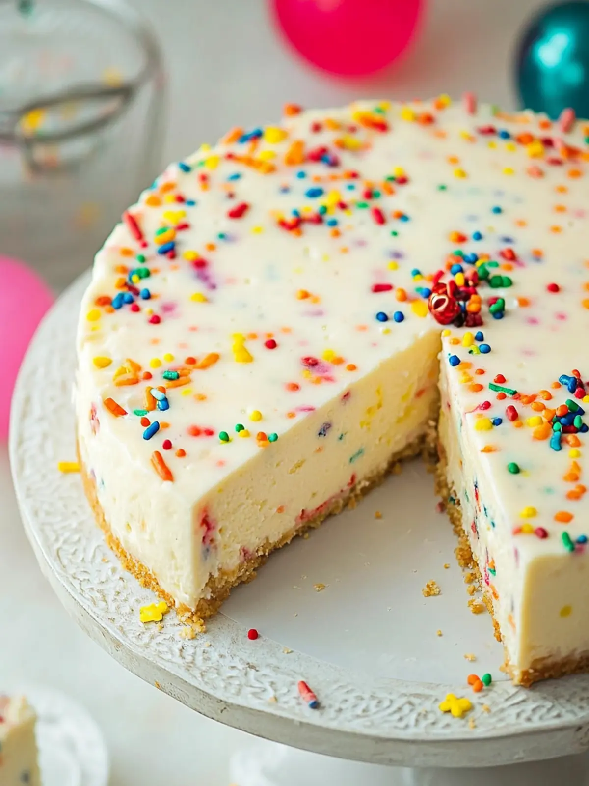 Rainbow Birthday Cheesecake That Will Wow Your Guests 3 Birthday Cheesecake