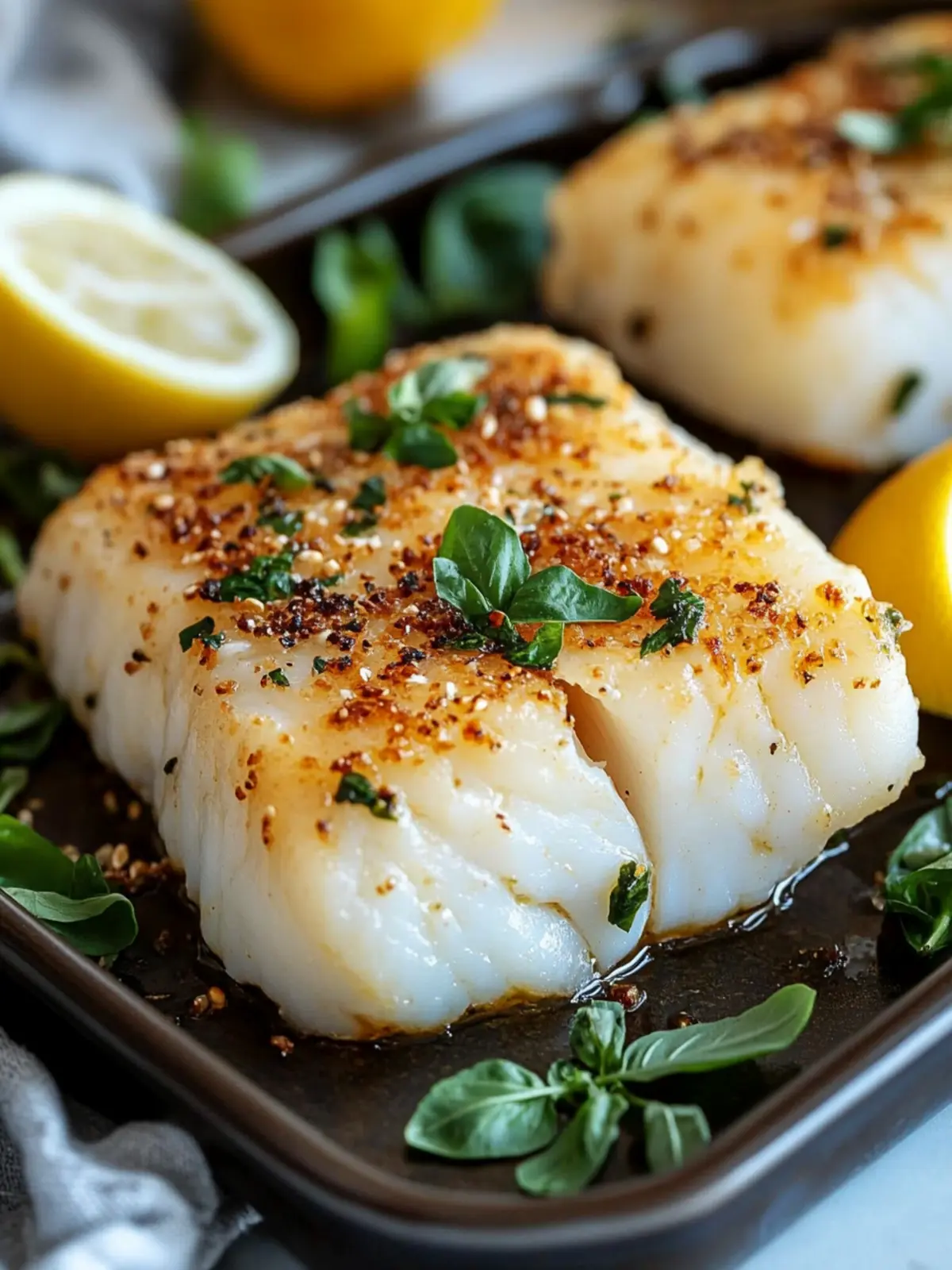 Crispy Baked Cod Oreganata Ready in 30 Minutes 2 Baked Cod Oreganata