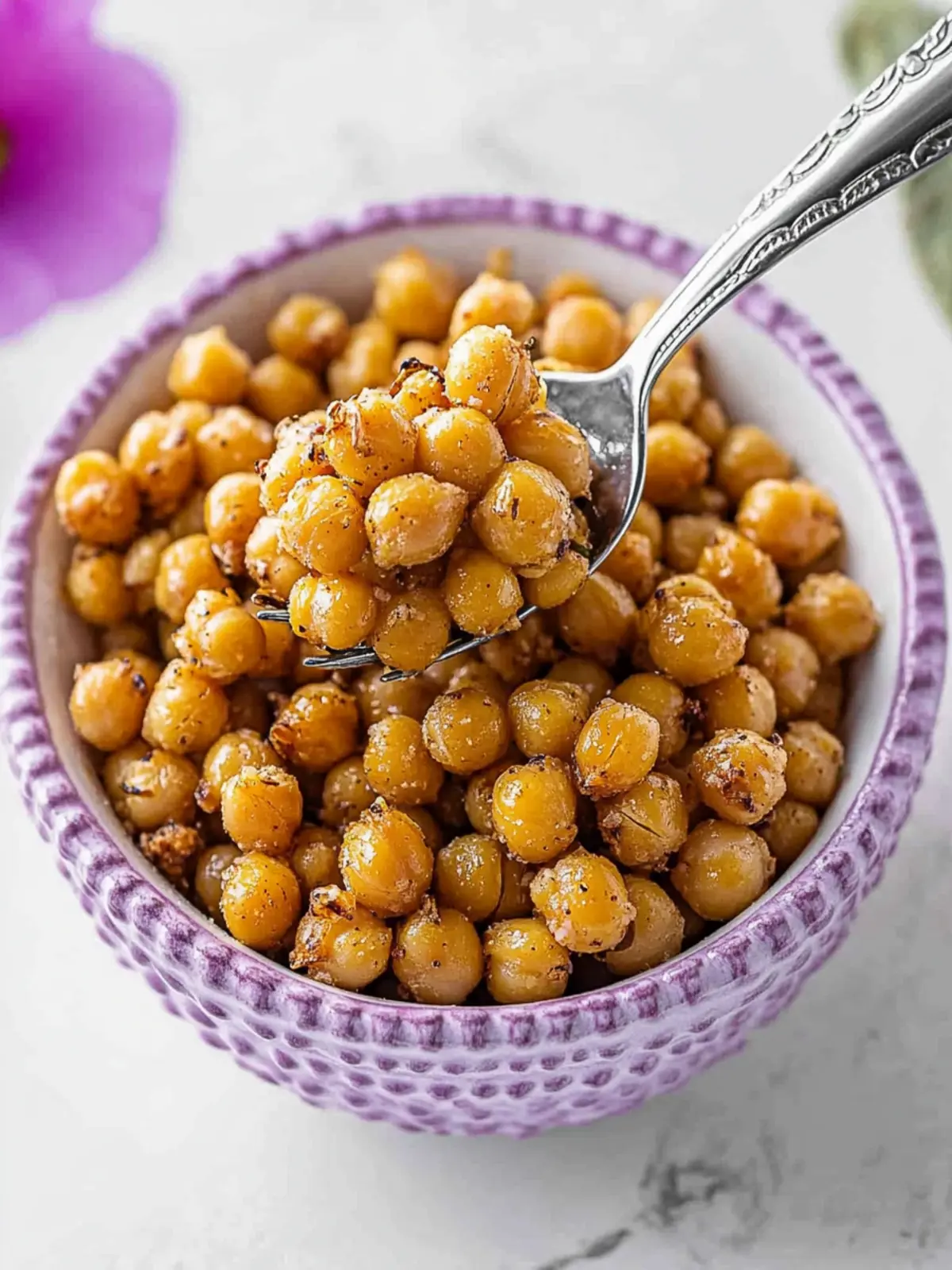 Crispy Mediterranean Roasted Chickpeas for Healthy Snacking 2 Mediterranean Roasted Chickpeas