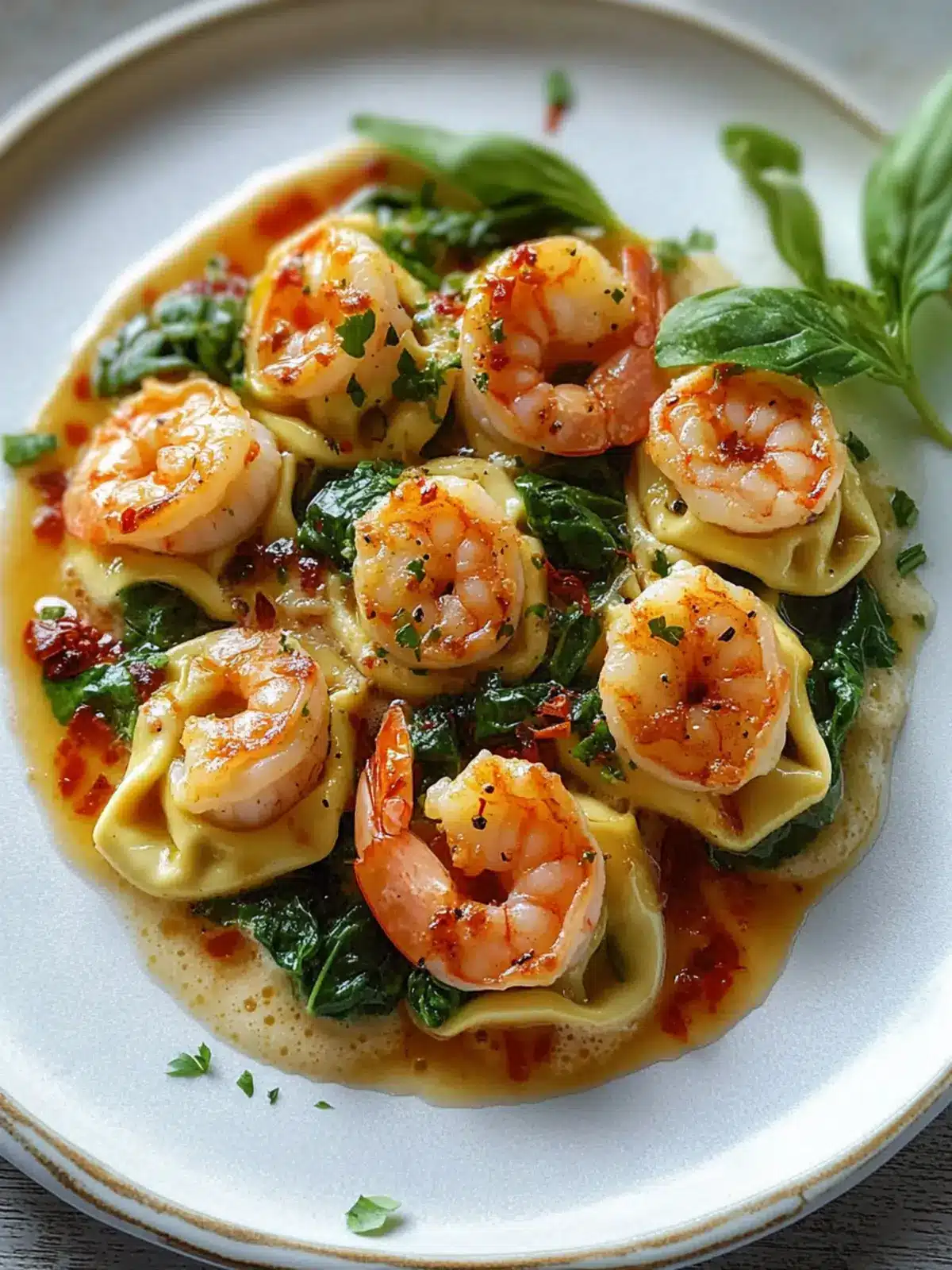 Dreamy Velvety Shrimp & Spinach Tortellini in Just 30 Minutes 4 Dreamy Velvety Shrimp & Spinach Tortellini