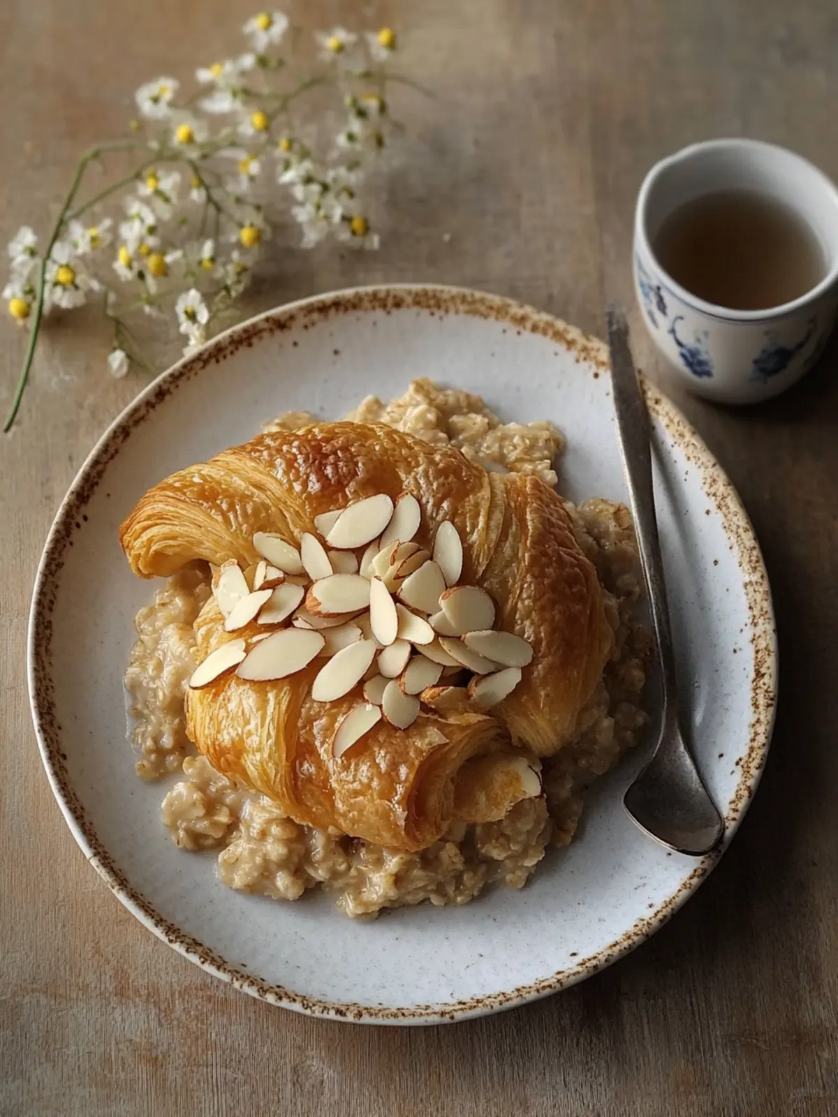 Almond Croissant Oats: A Cozy Breakfast Hug 3 Almond Croissant Oats