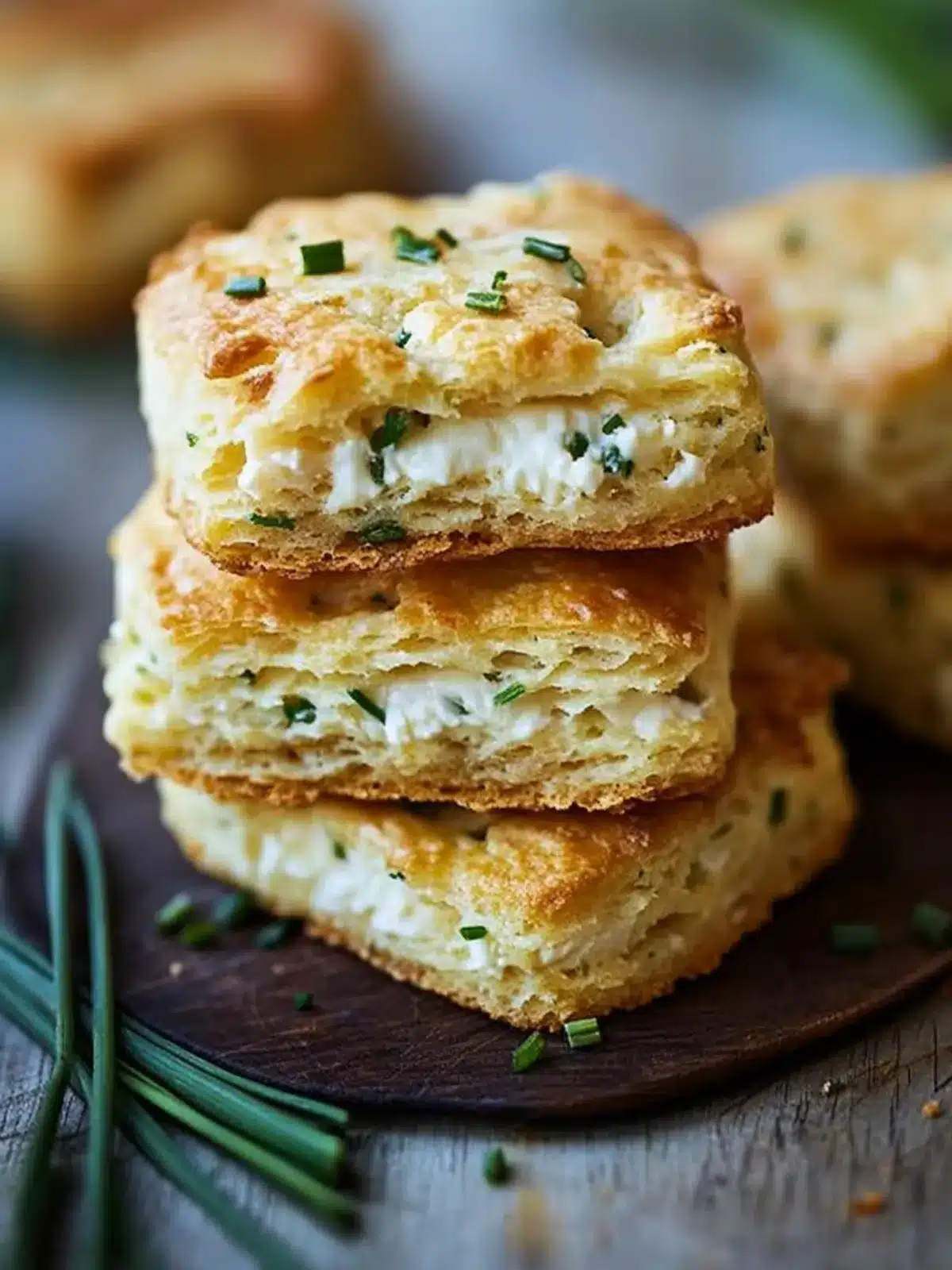 Flaky Goat Cheese and Chive Biscuits You ll Crave Daily 4 Flaky Goat Cheese and Chive Biscuits