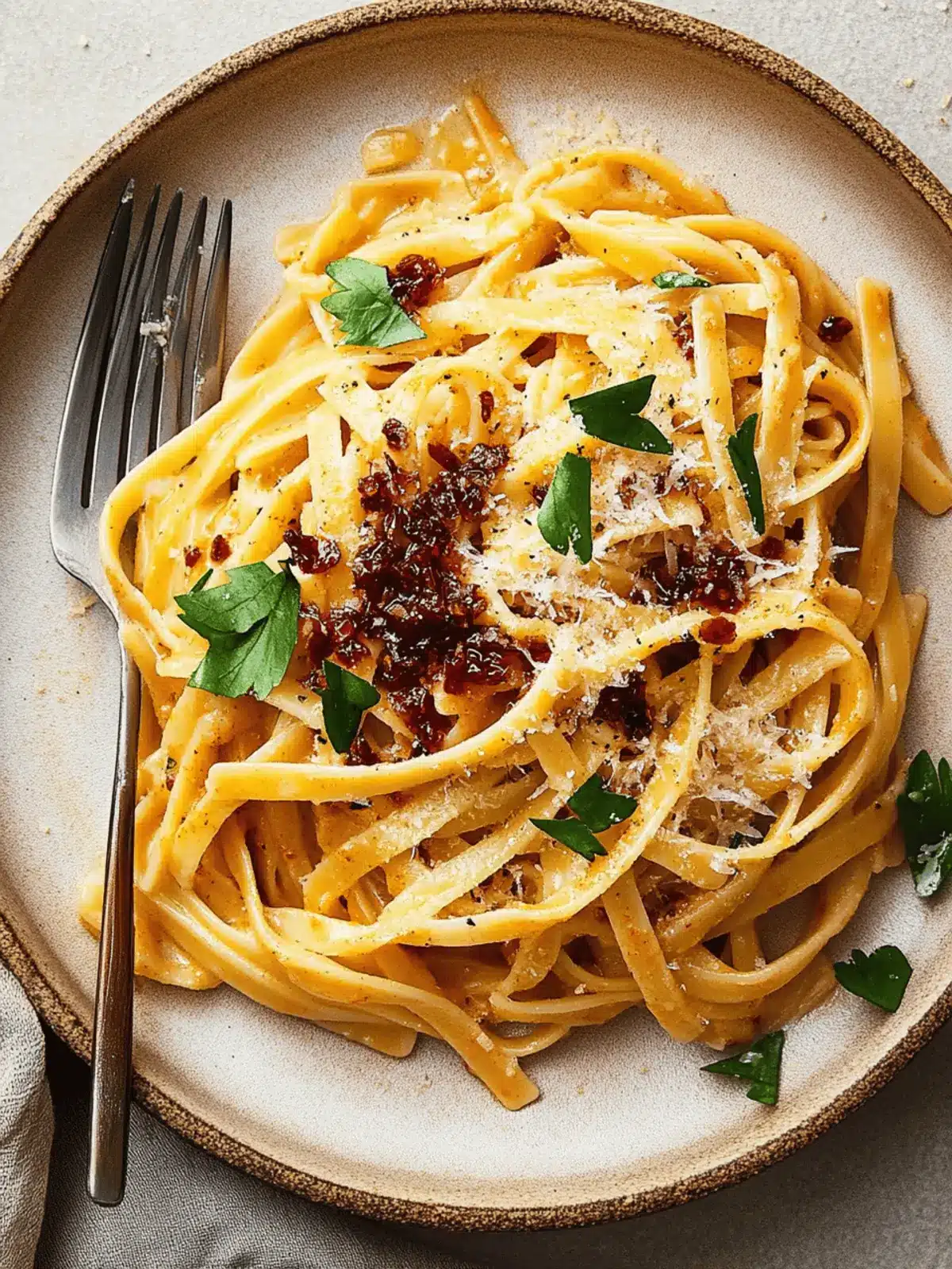 Crispy Chilli Oil Linguini: A Flavor Explosion Await! 2 Crispy Chilli Oil Linguini