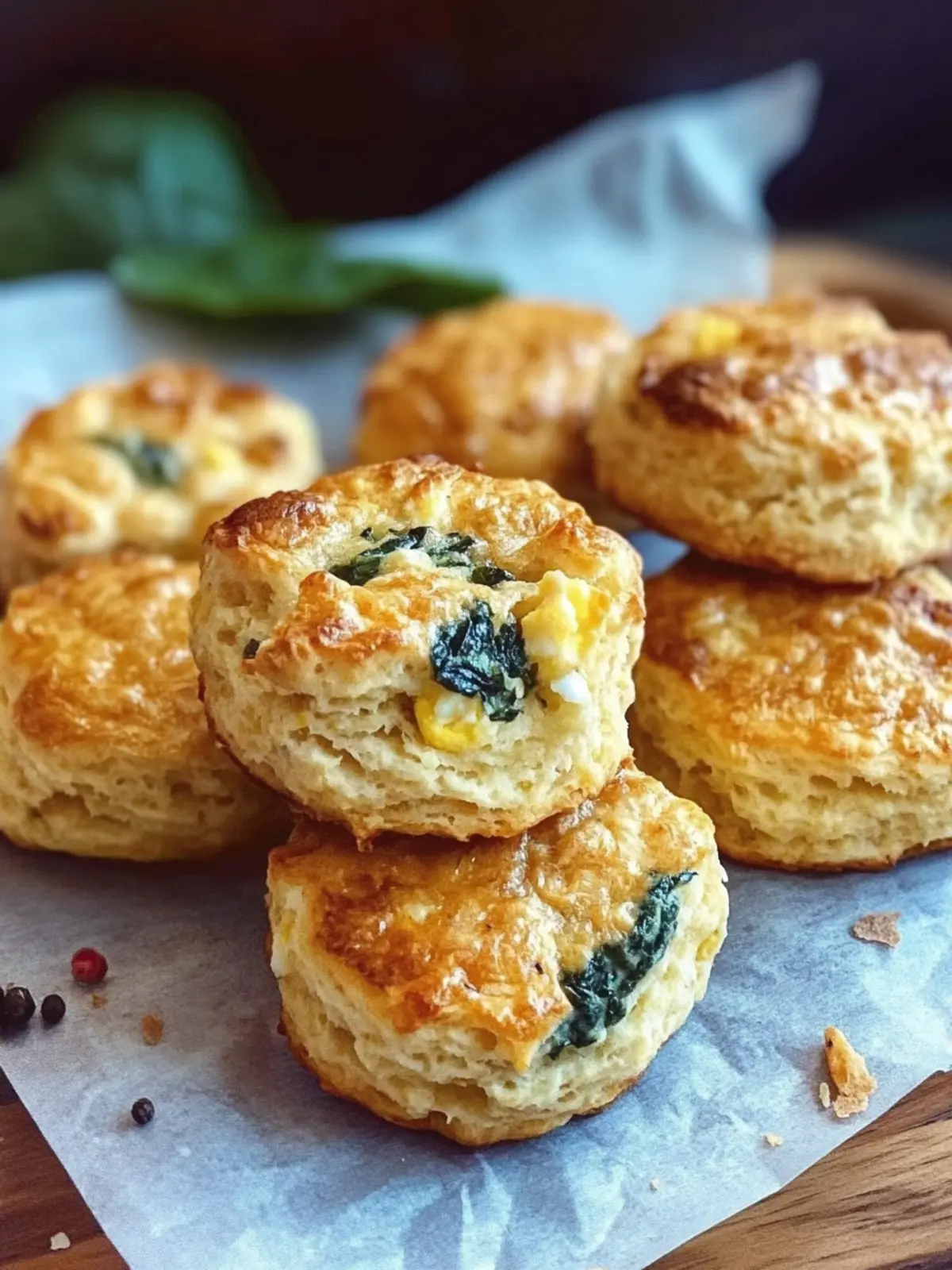 Easy Sun Dried Tomato + Spinach Egg Biscuits That Wow 3 Easy Sun Dried Tomato + Spinach Egg Biscuits